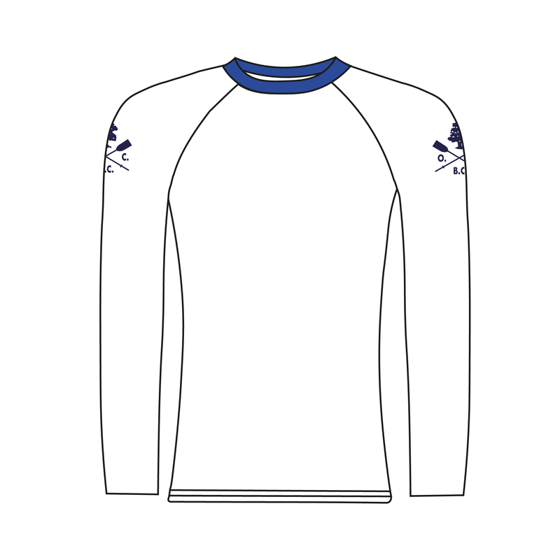 Old Canfordian Boat Club White Long Sleeve Base Layer