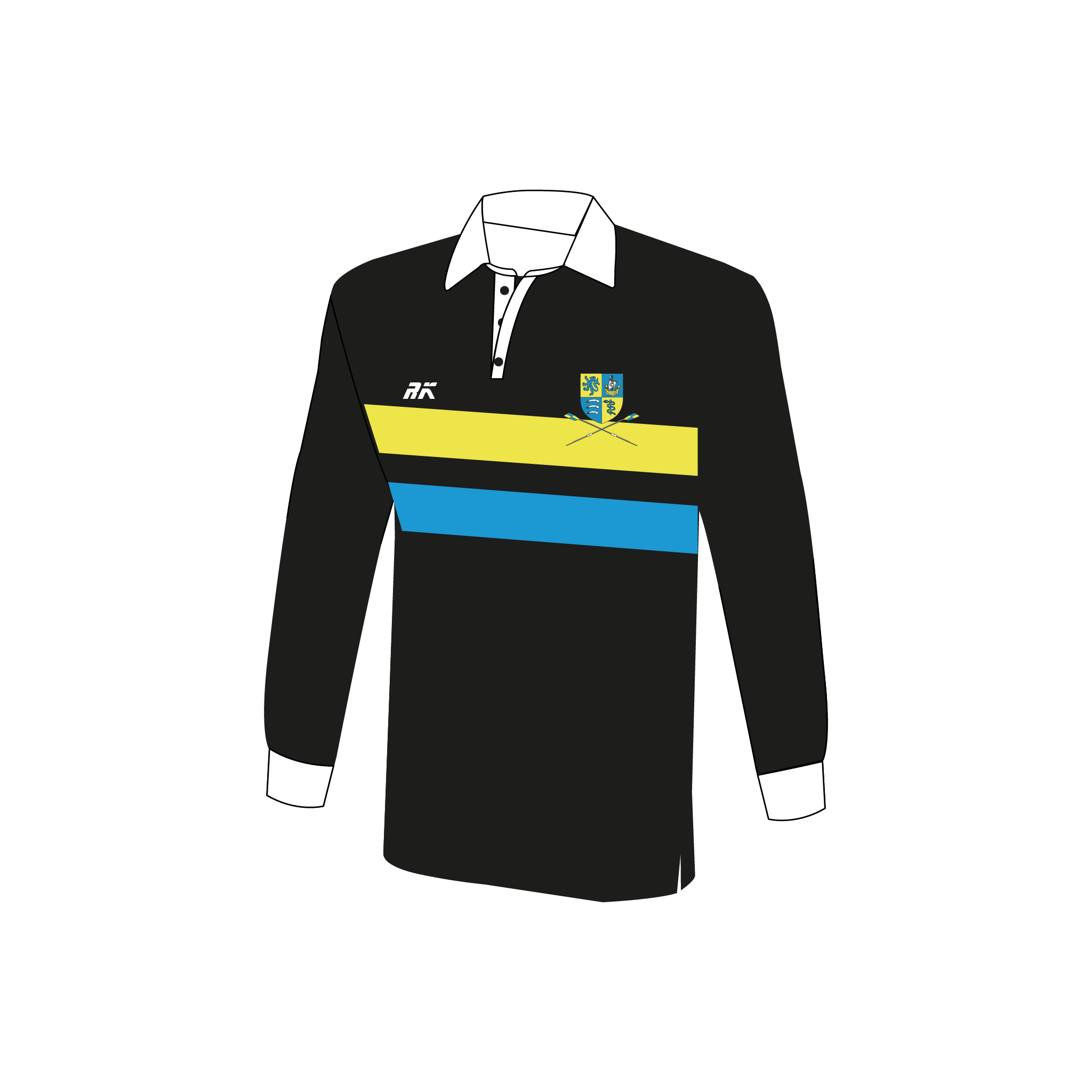 RUMSBC Black Rugby Shirt