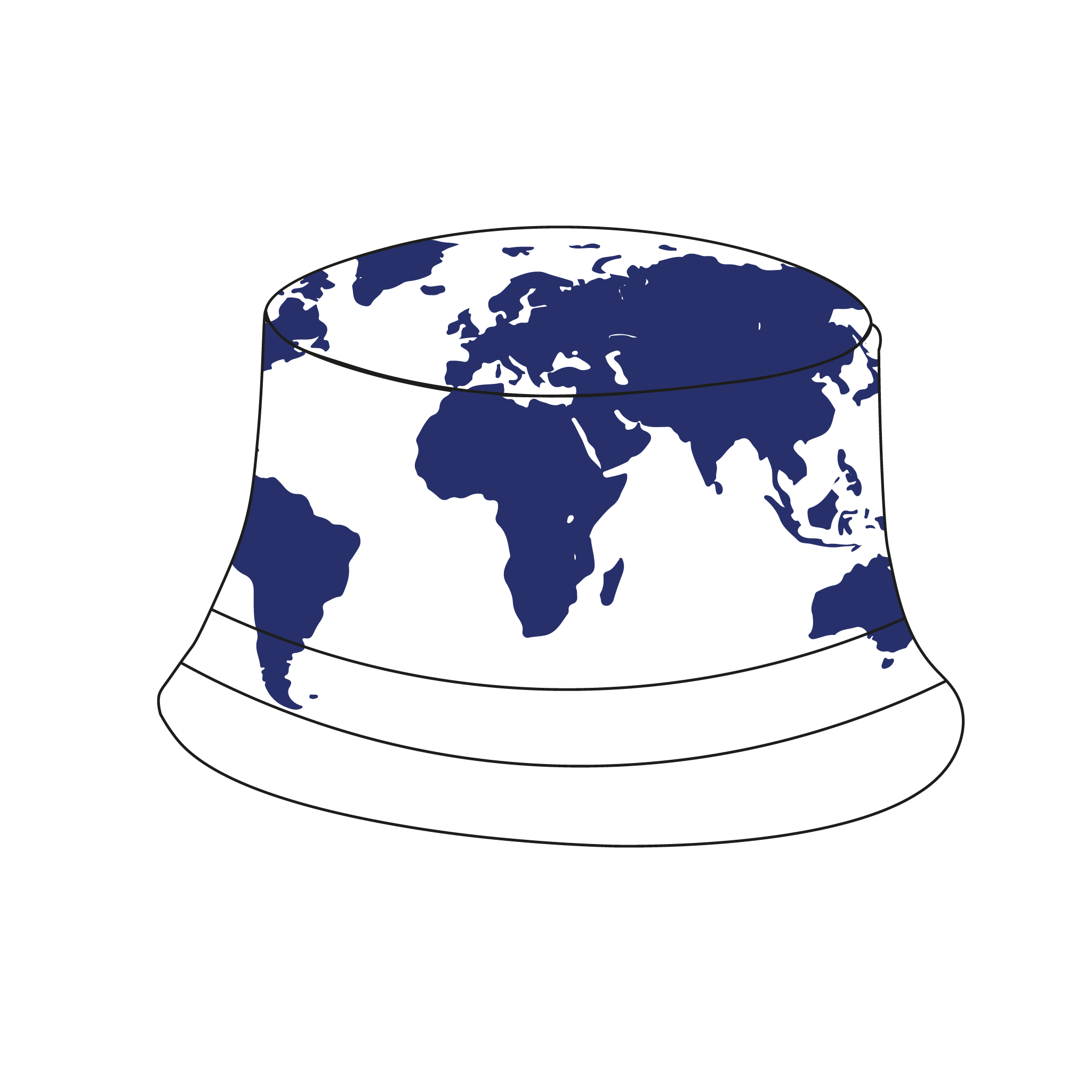 ERG Reversible Bucket Hat