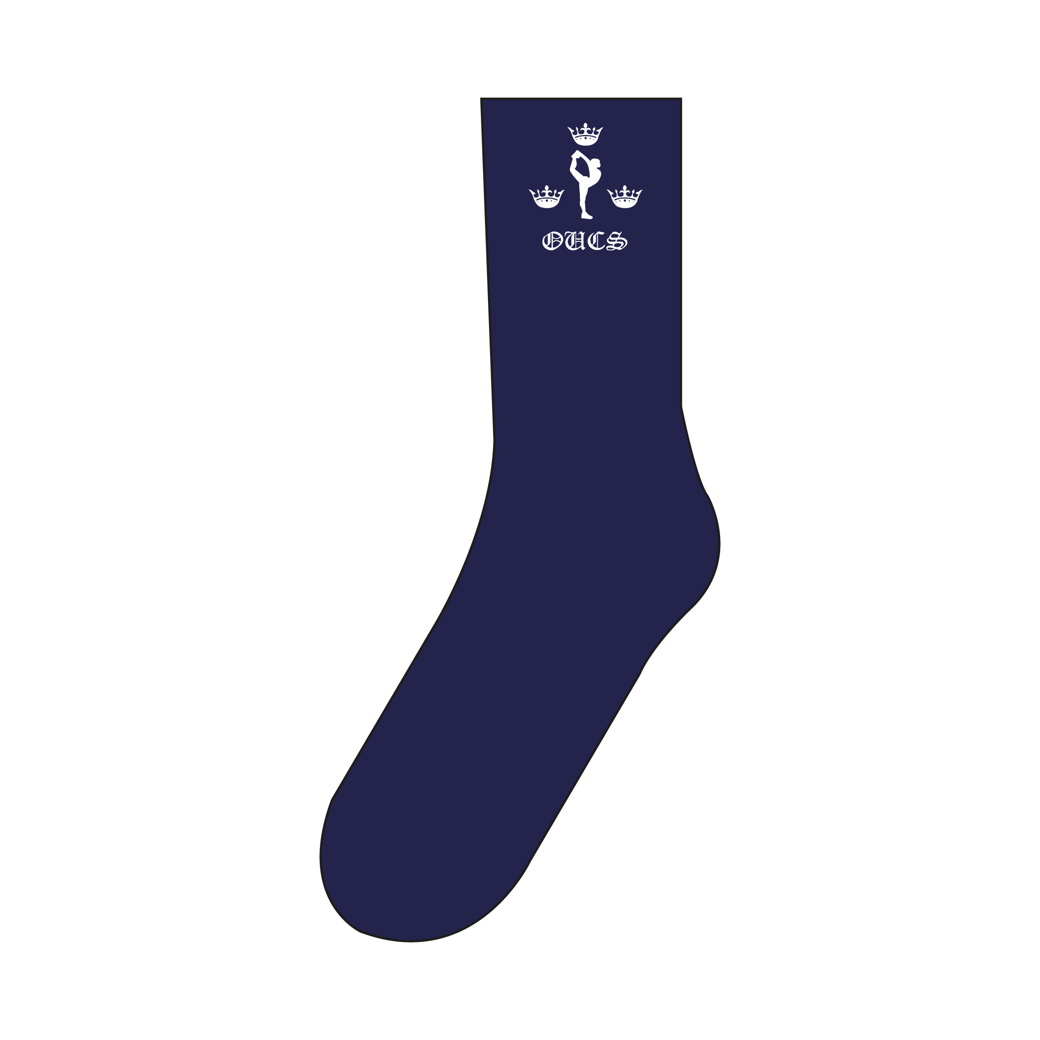 Oxford Sirens Cheerleading Socks
