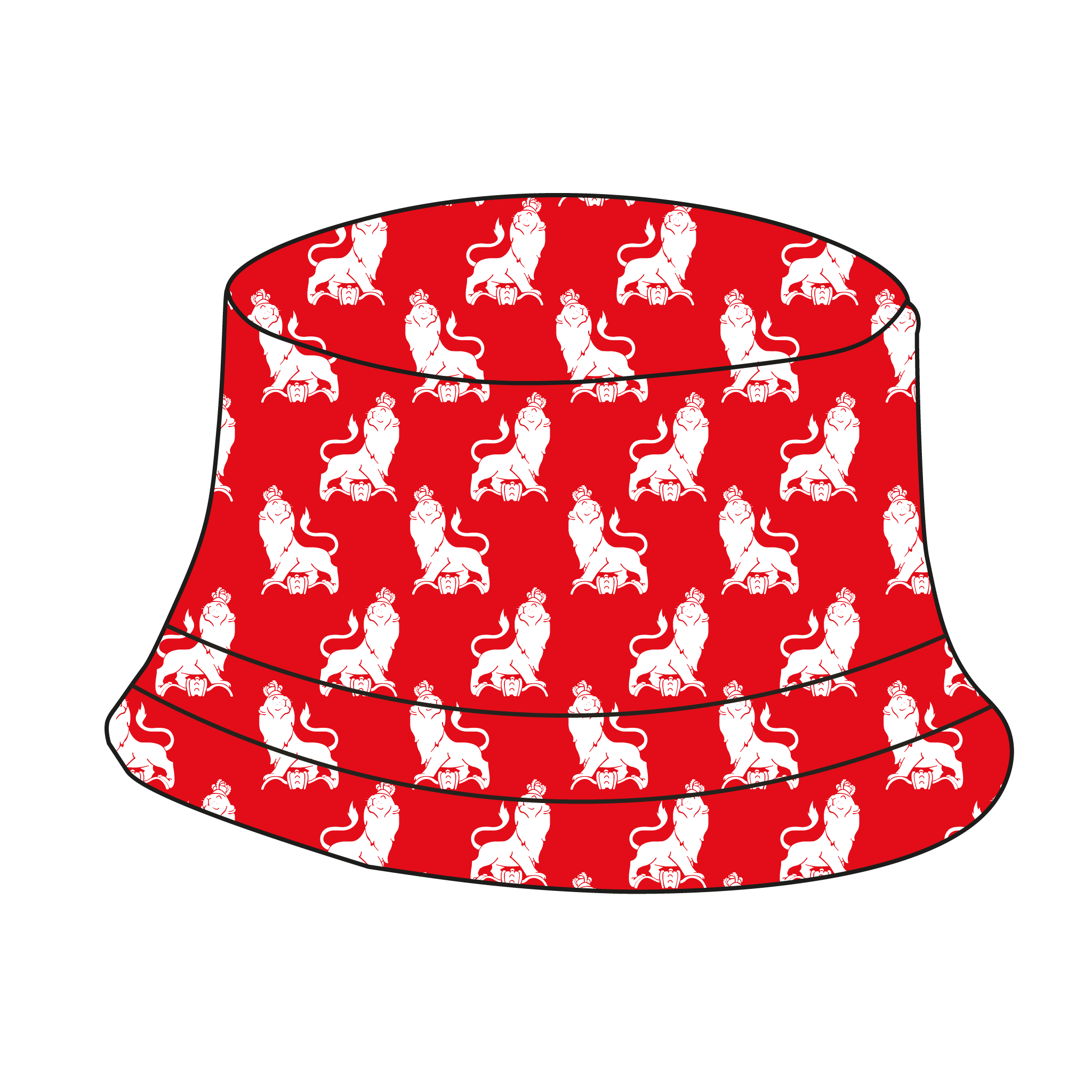 Kings College London Hockey Club Reversible Bucket Hat