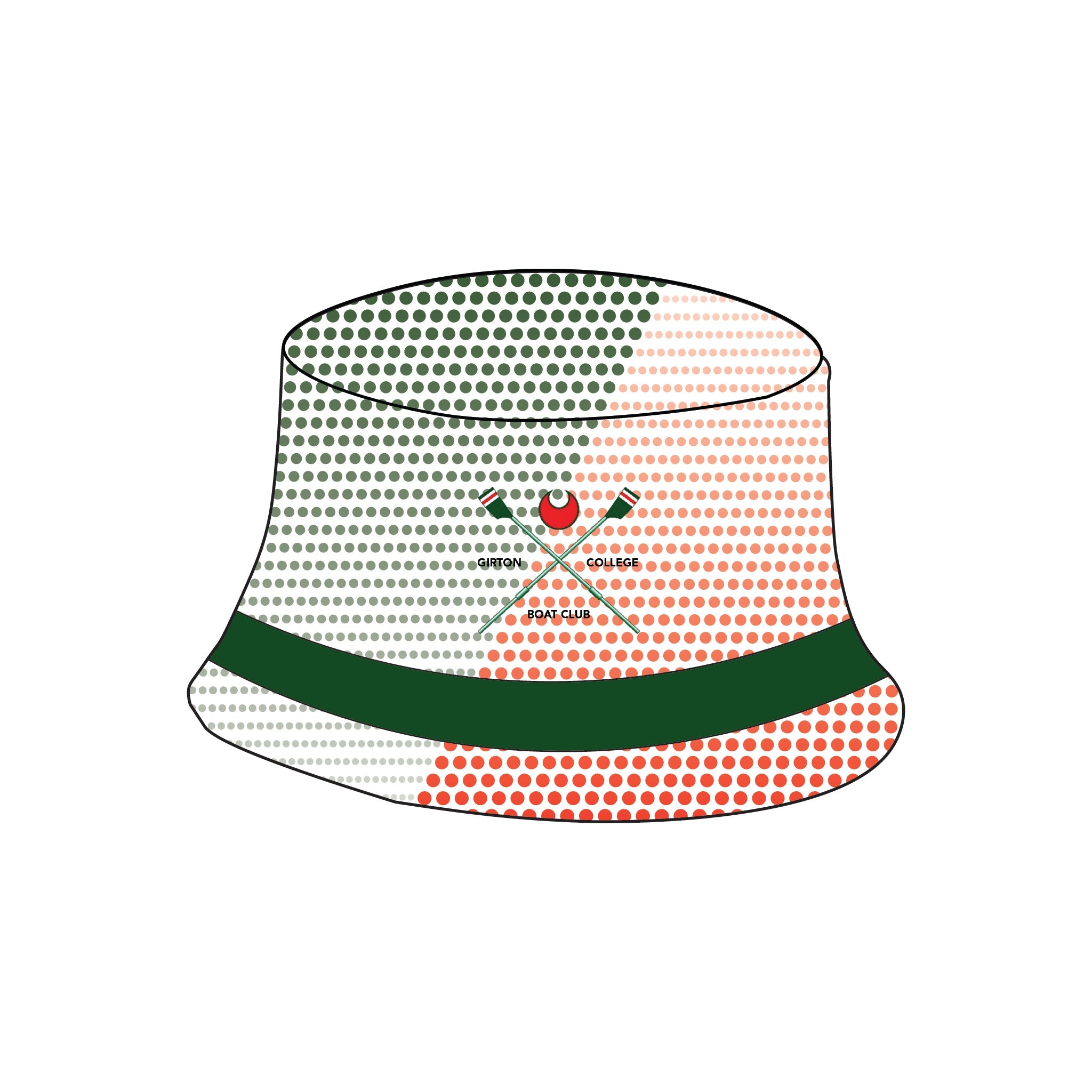 Girton College Boat Club Reversible Bucket Hat