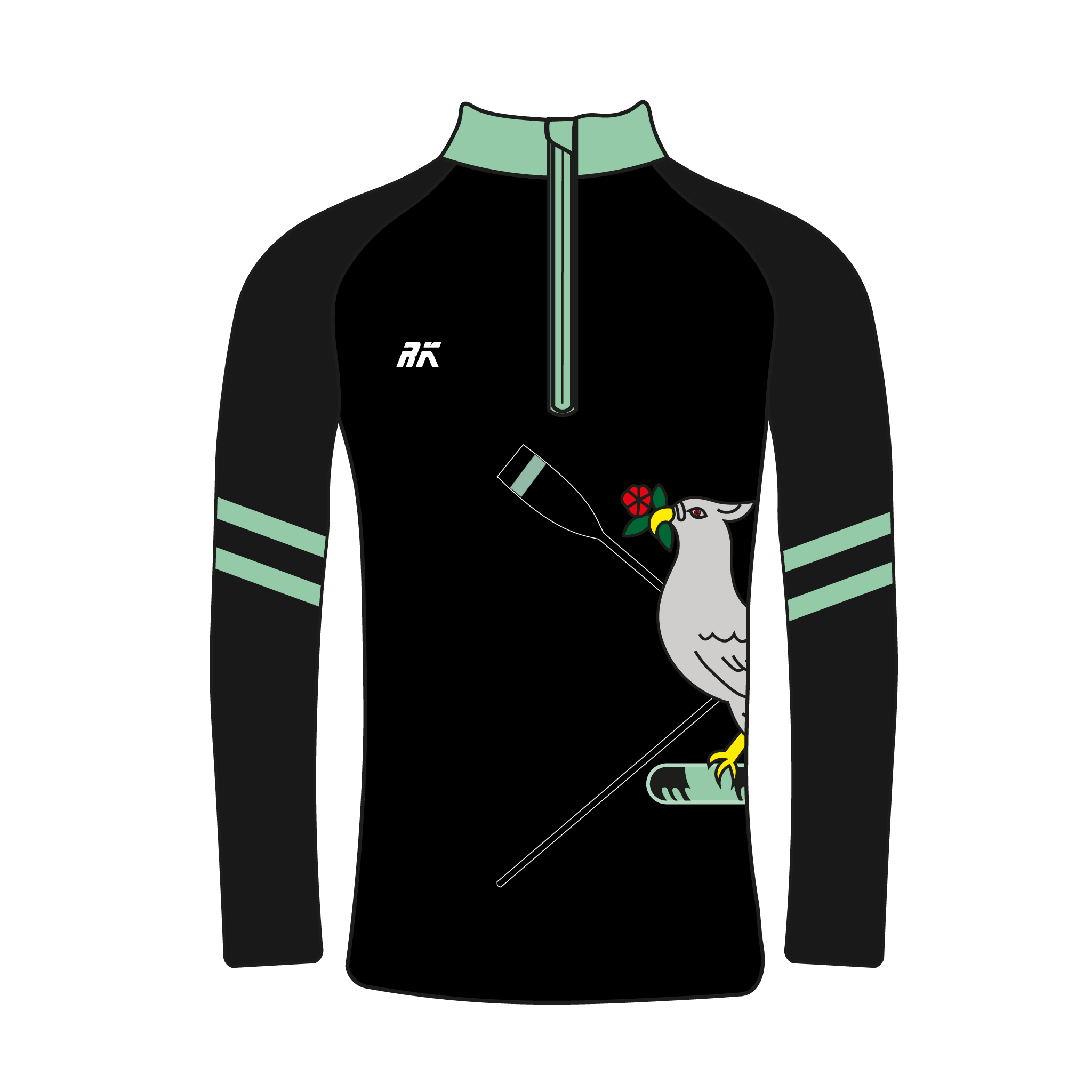 Caius Boat Club Bespoke Q-Zip 2