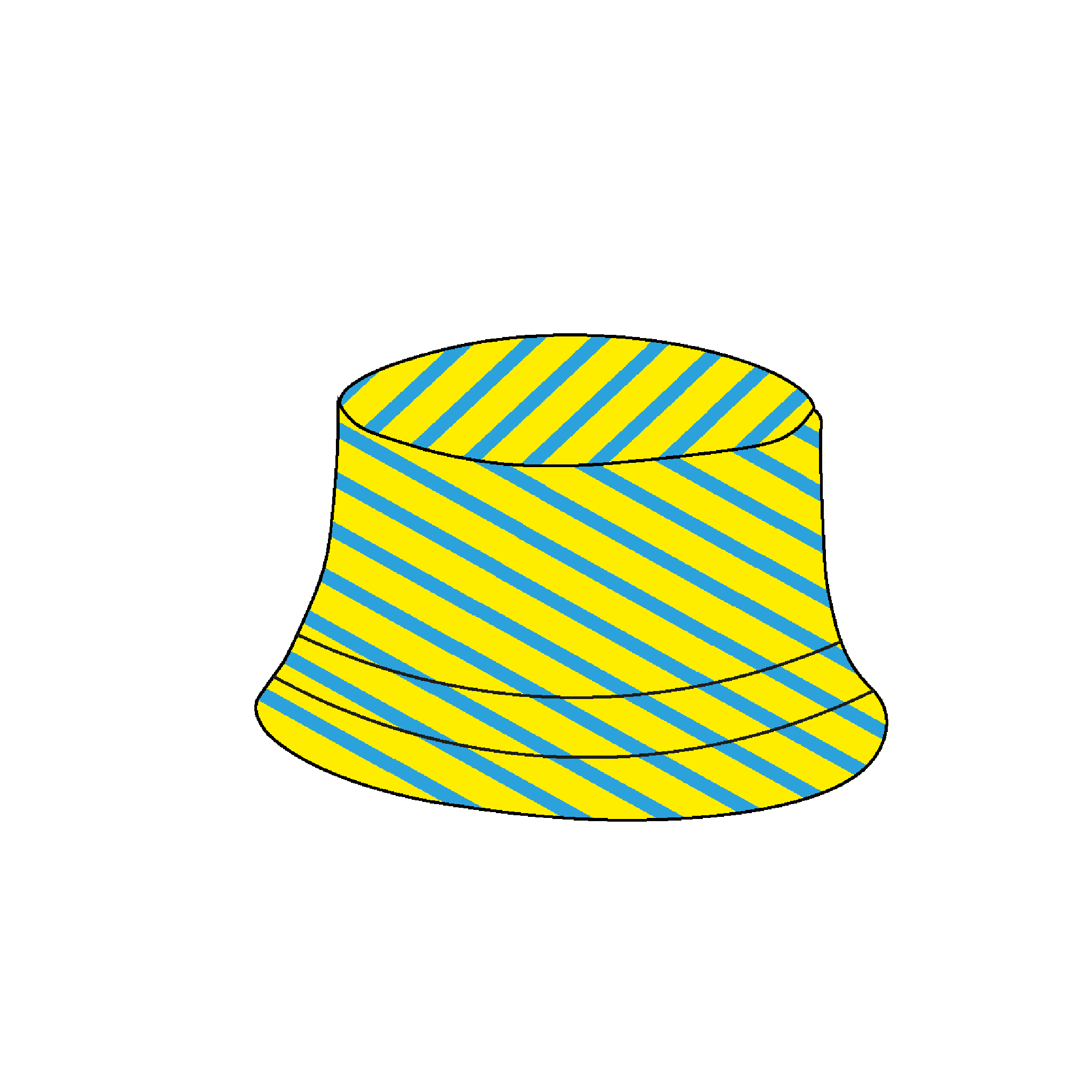 Chesterton Rowing Club Reversible Bucket Hat