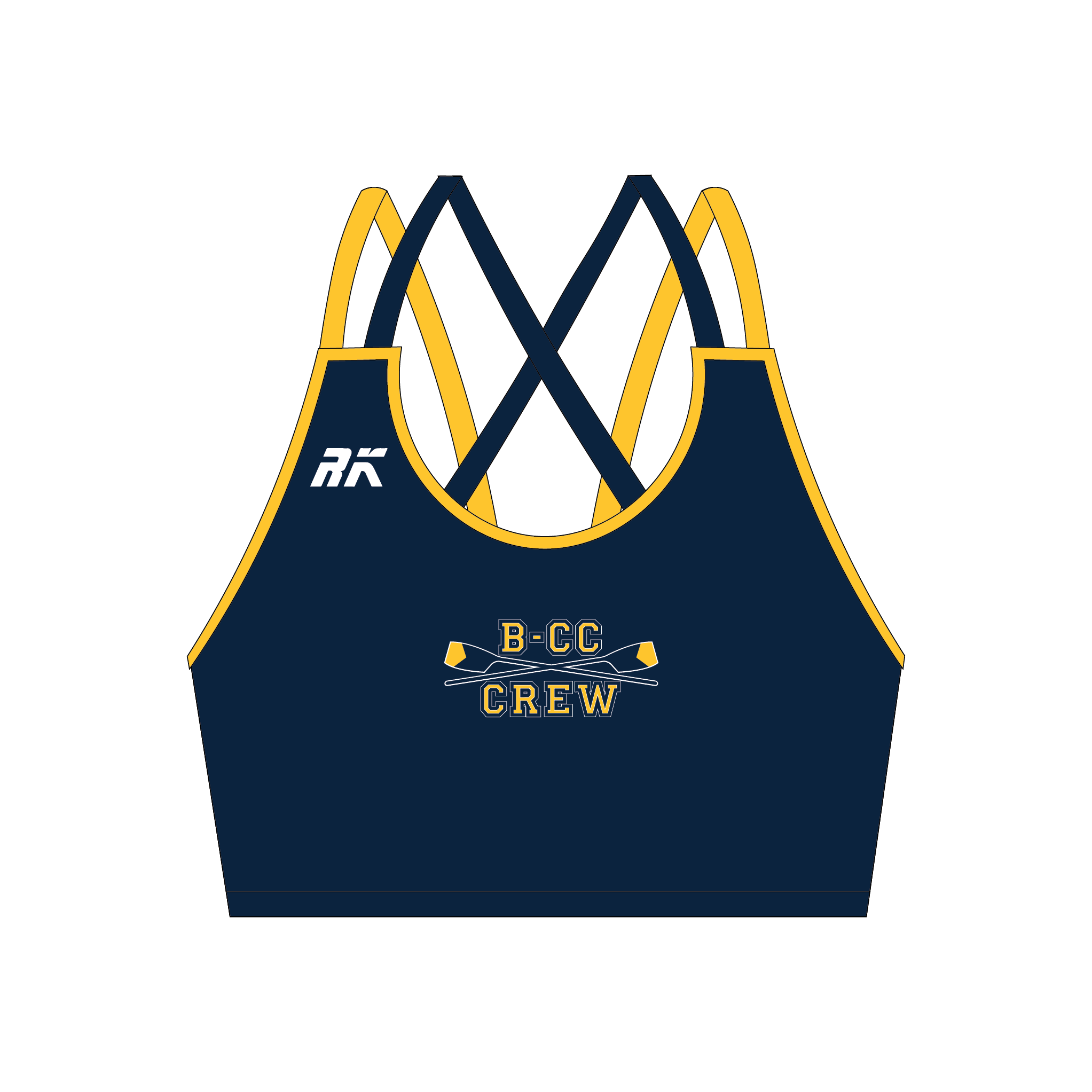 B-CC Crew Strappy Sports Bra