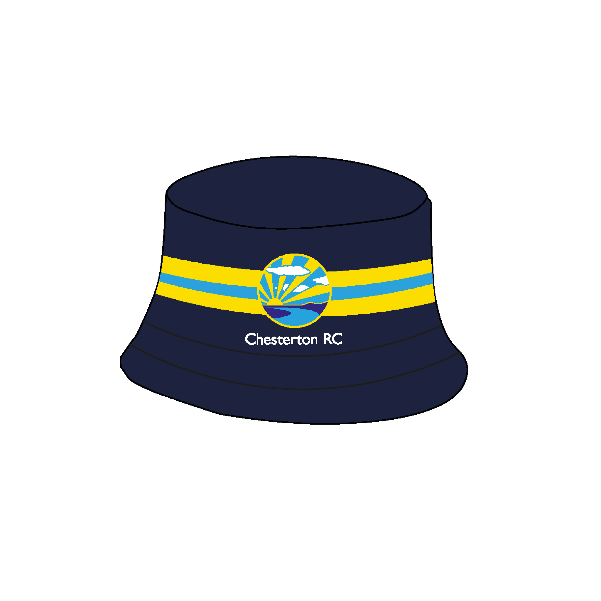 Chesterton Rowing Club Reversible Bucket Hat