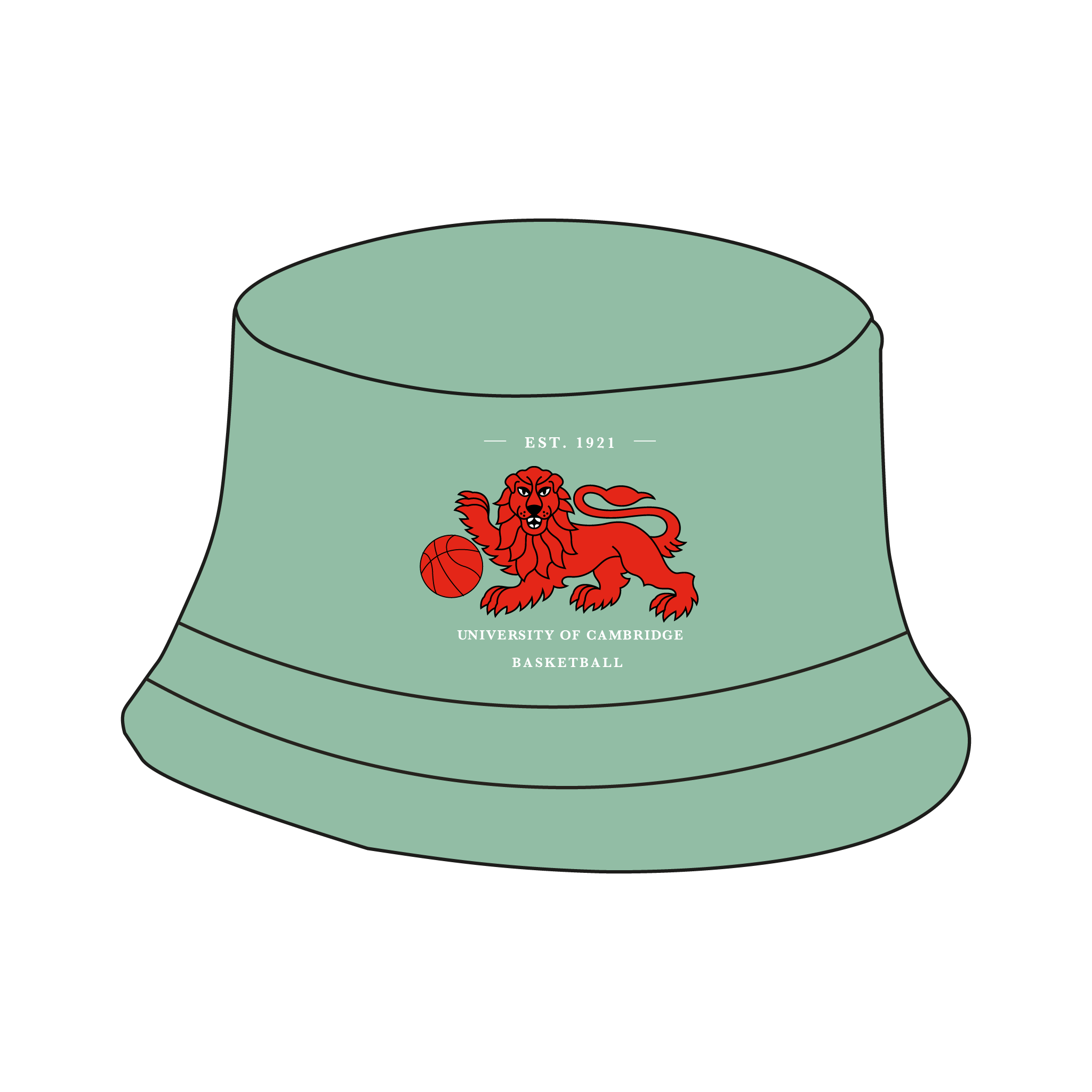 Cambridge University Basketball Club Bucket Hat