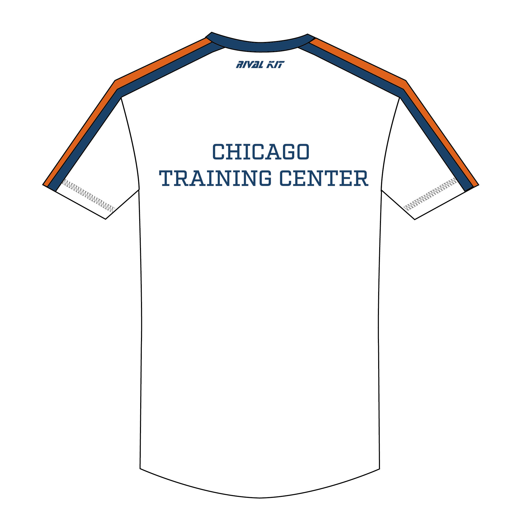 Chicago Training Center Bespoke Short sleeve Gym T-shirt