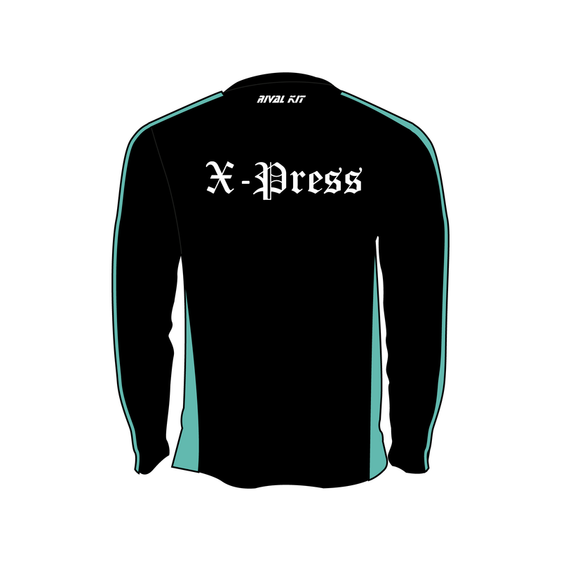 X-Press Boat Club Bespoke Long Sleeve Gym T-Shirt 2