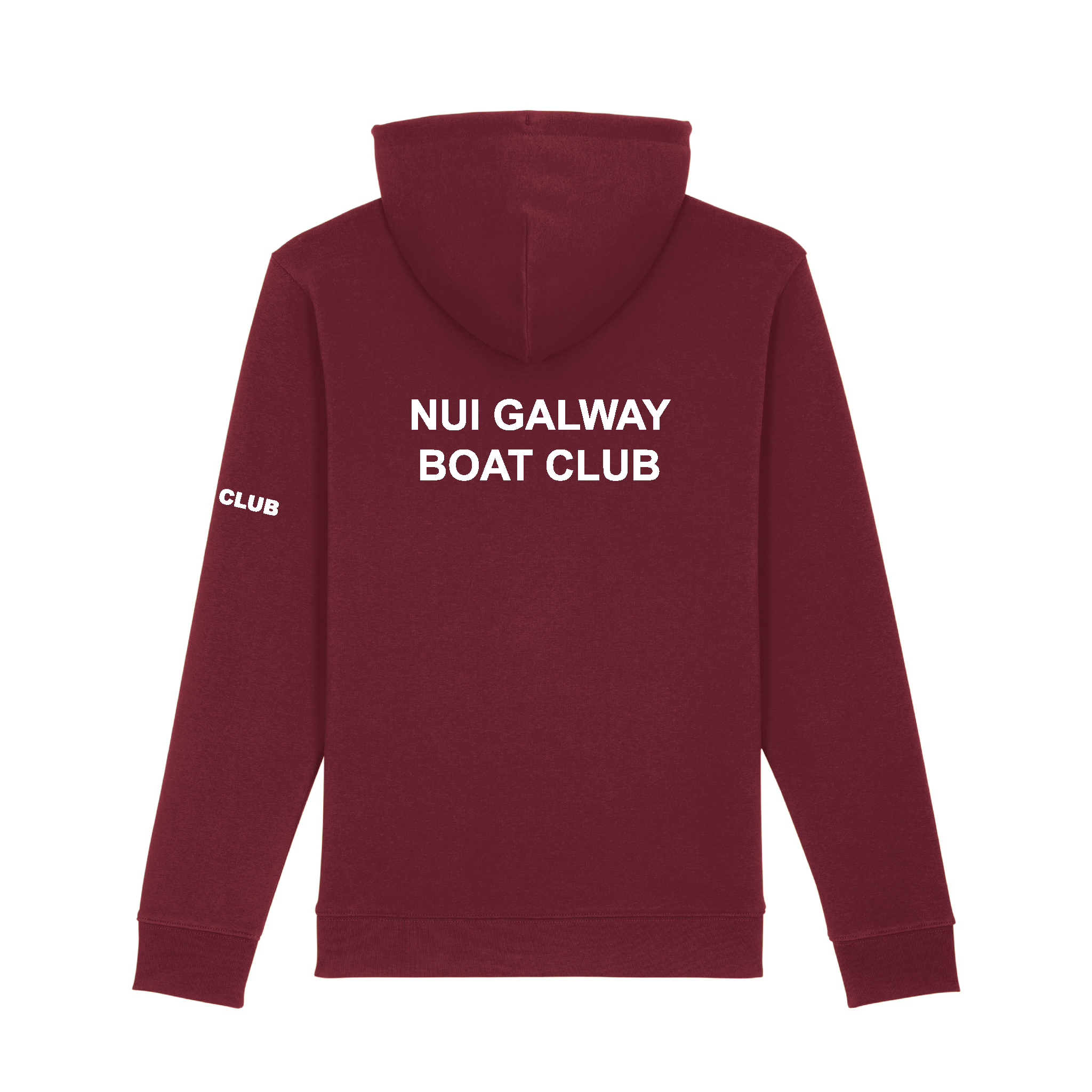 NUIG Boat Club Hoodie Maroon