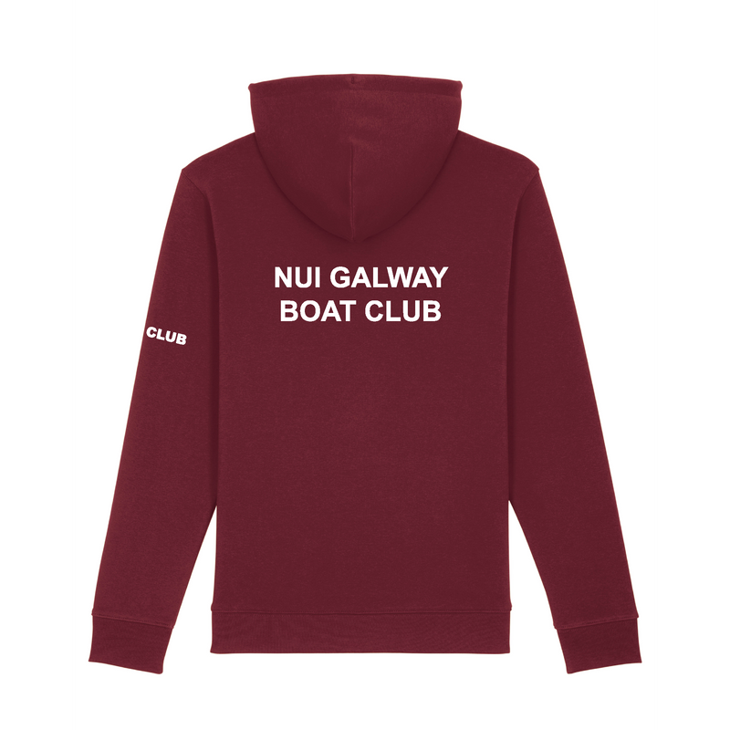 NUIG Boat Club Hoodie Maroon