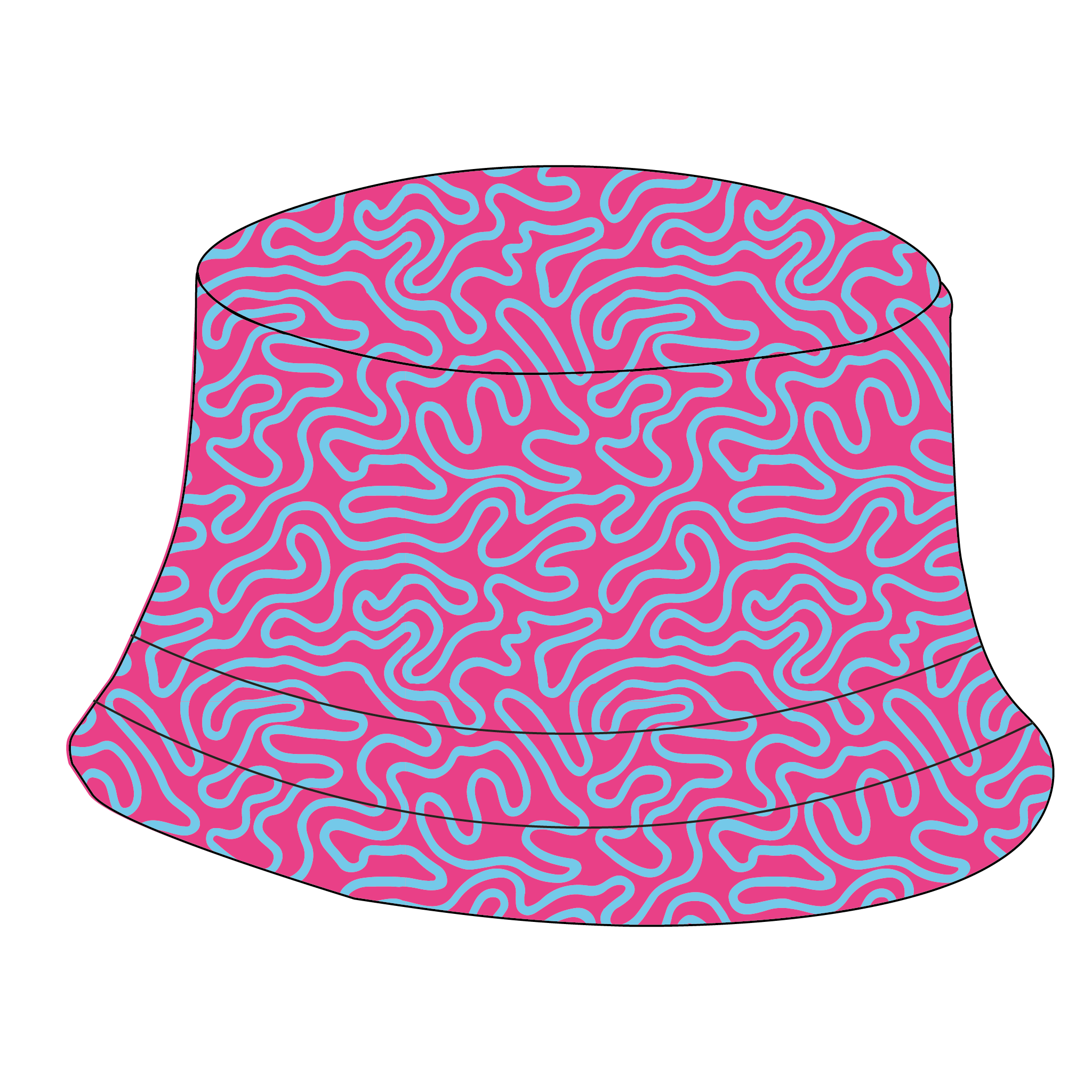 Rhode Island Design School Rowing Club Bucket Hat
