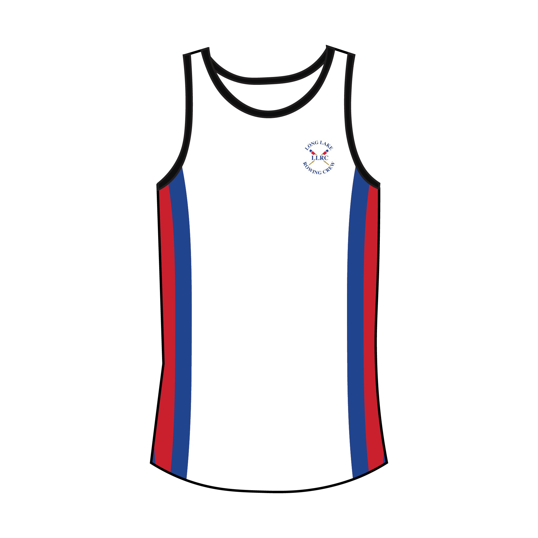 Long Lake Rowing Crew Gym Vest