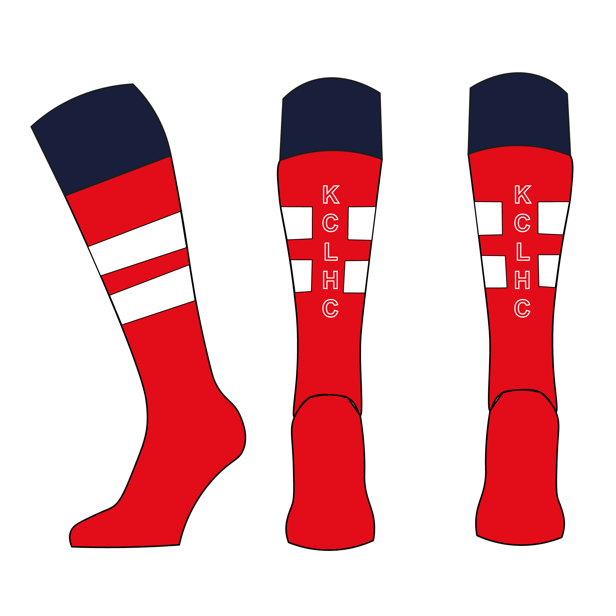 Kings College London Hockey Club Socks