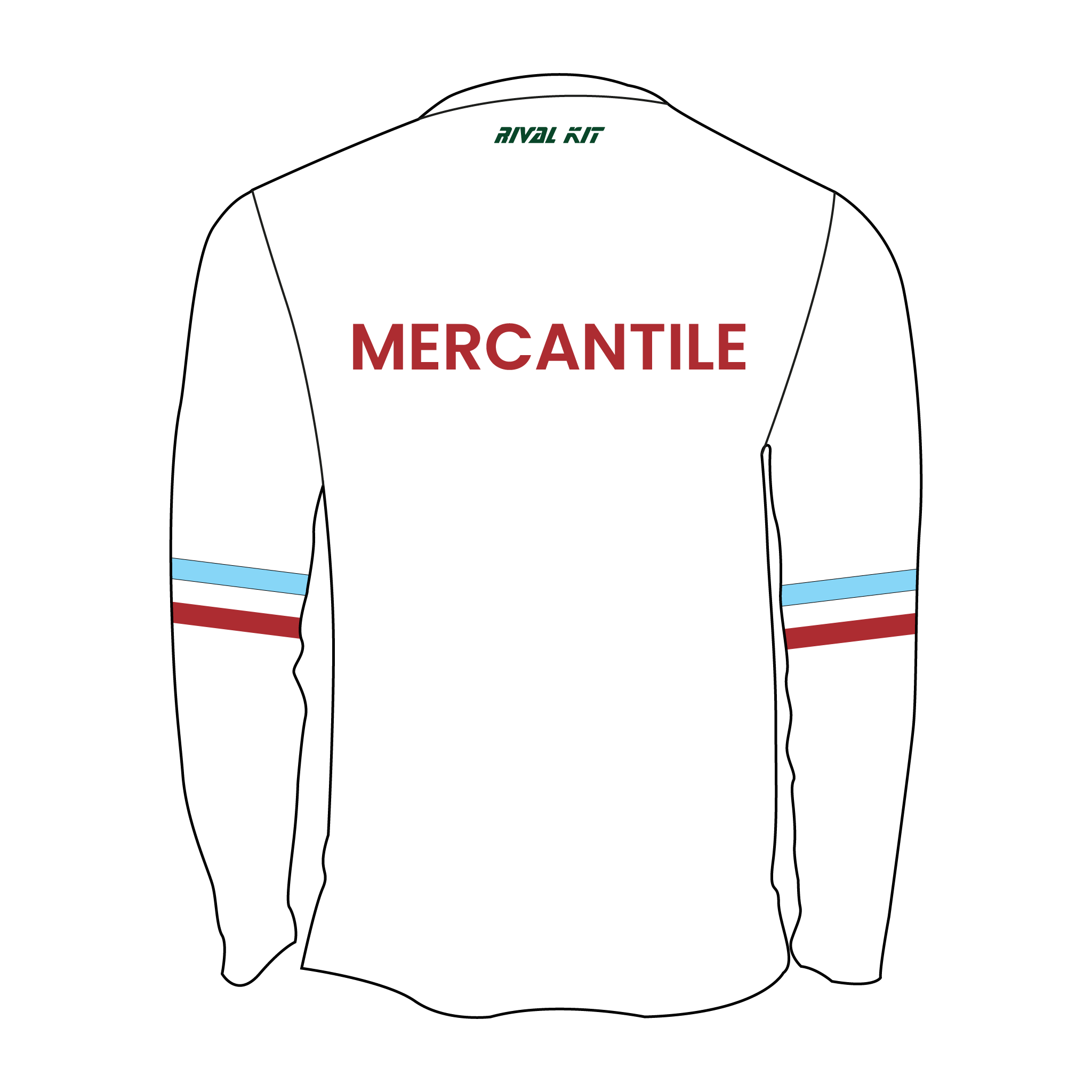 Mercantile RC Bespoke Long Sleeve Gym T-Shirt