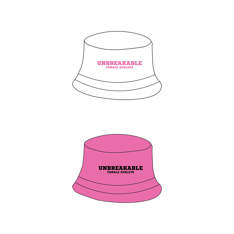 Unbreakable Female Athlete Reversible Bucket Hat