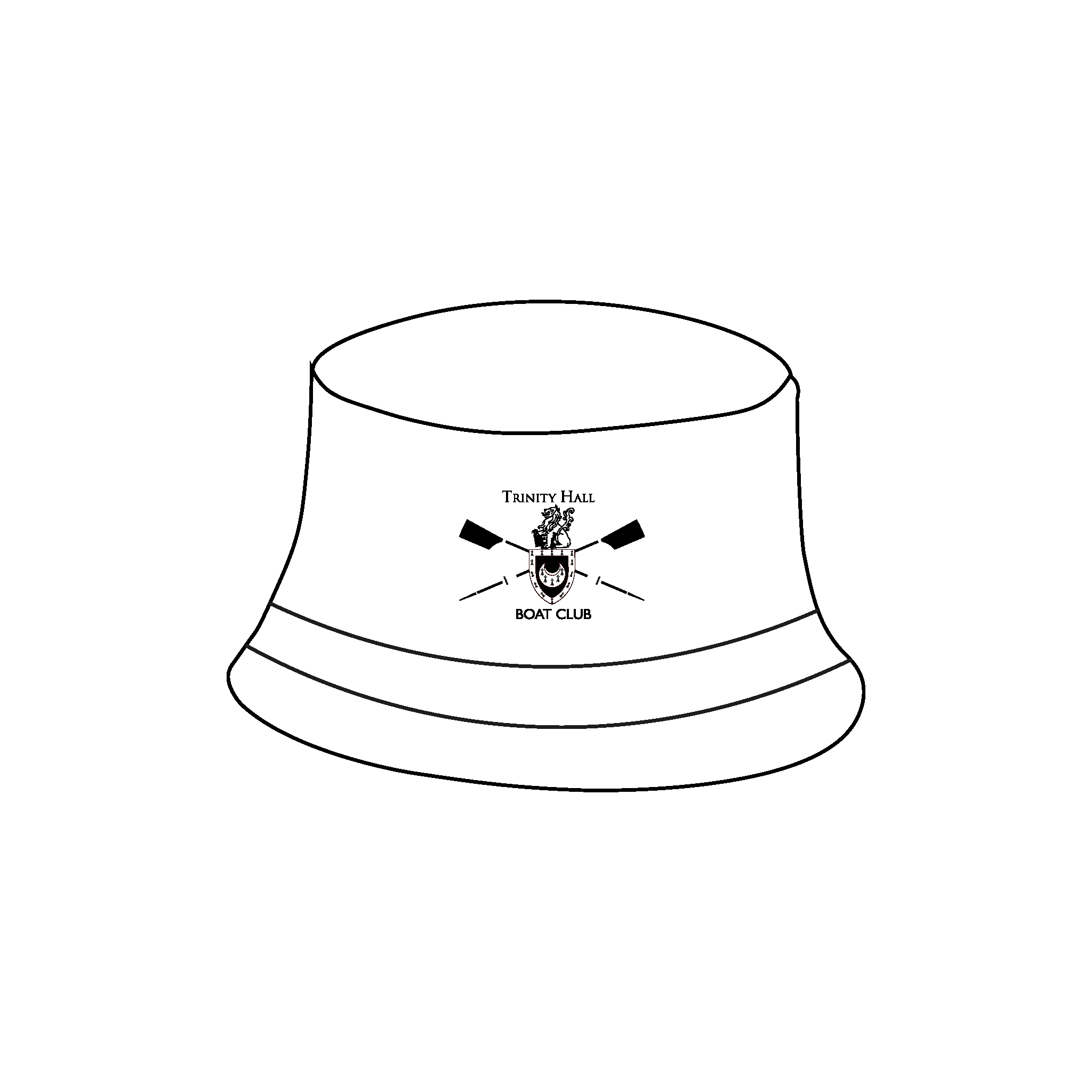 Trinity Hall Boat Club Reversible Bucket Hat