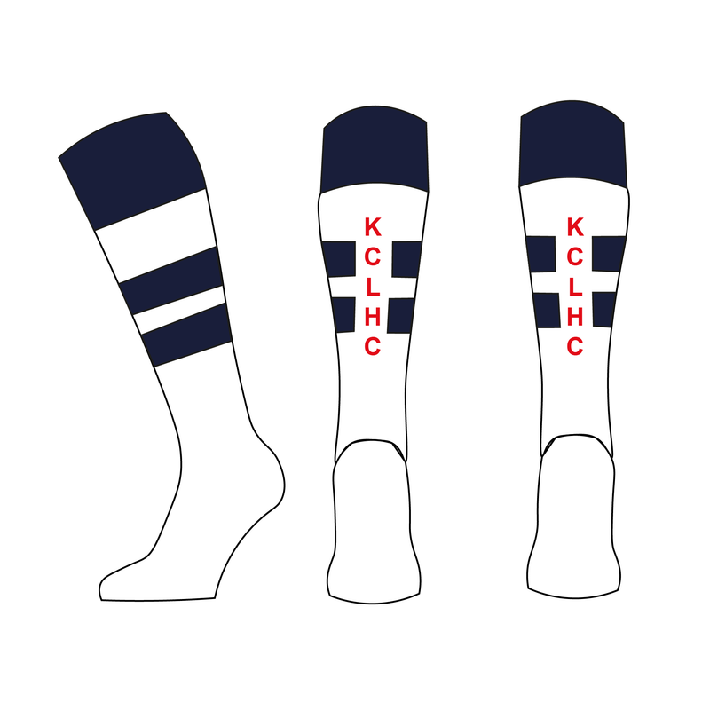 Kings College London Hockey Club Socks (Ladies 1s away kit)