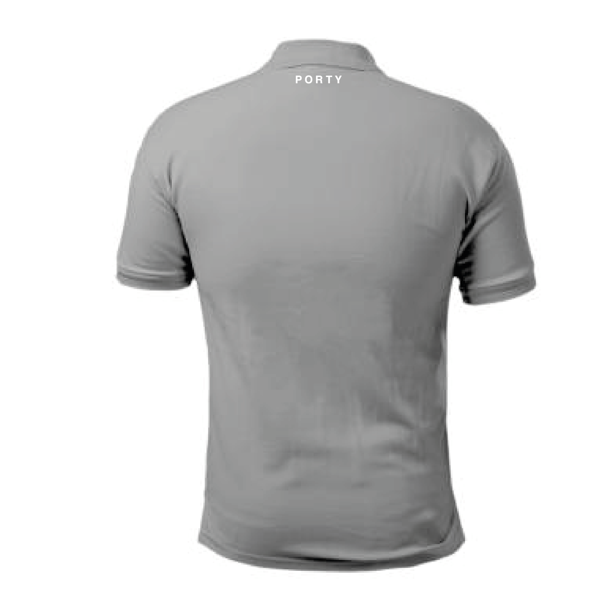 Portelthen & District Pipe Band Grey Polo
