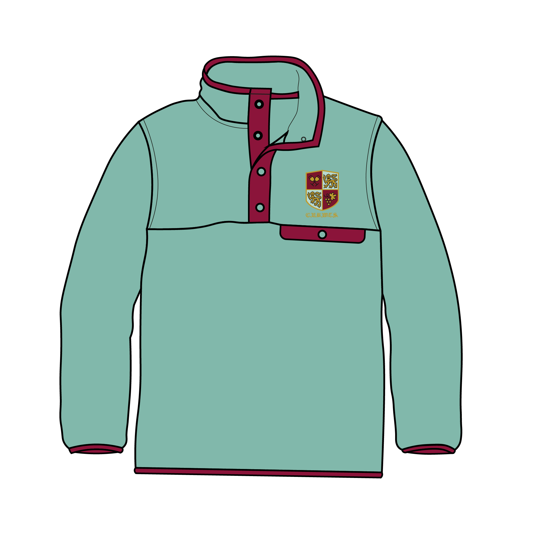 Cambridge University Blind Wine Tasting Society Pocket Fleece