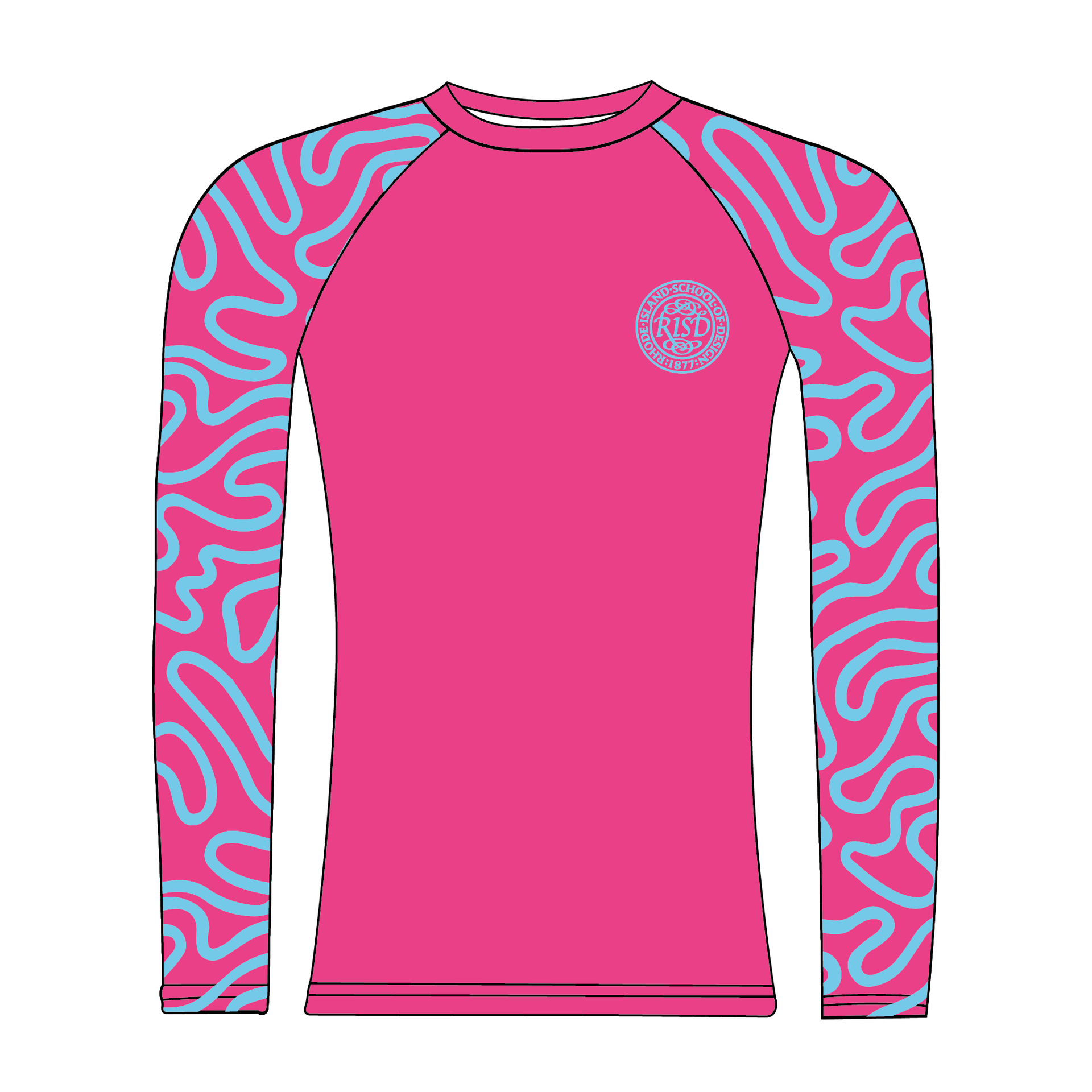 Rhode Island Design School Rowing Club Long Sleeve Base Layer