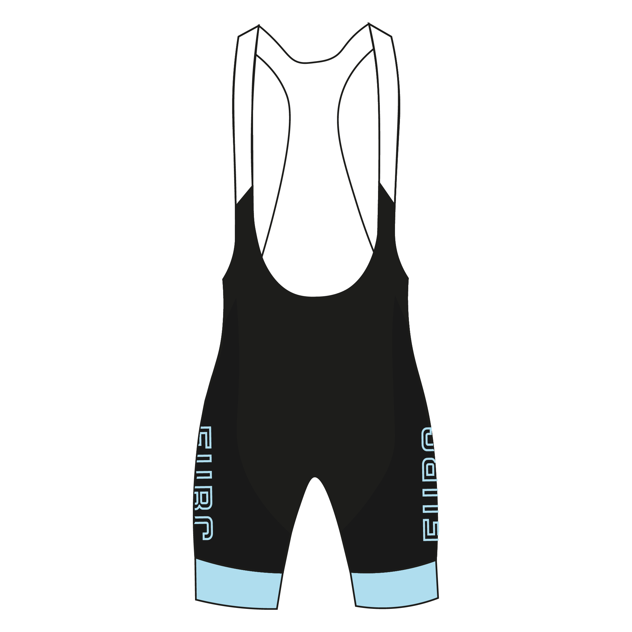 PANDA Cycling bib shorts