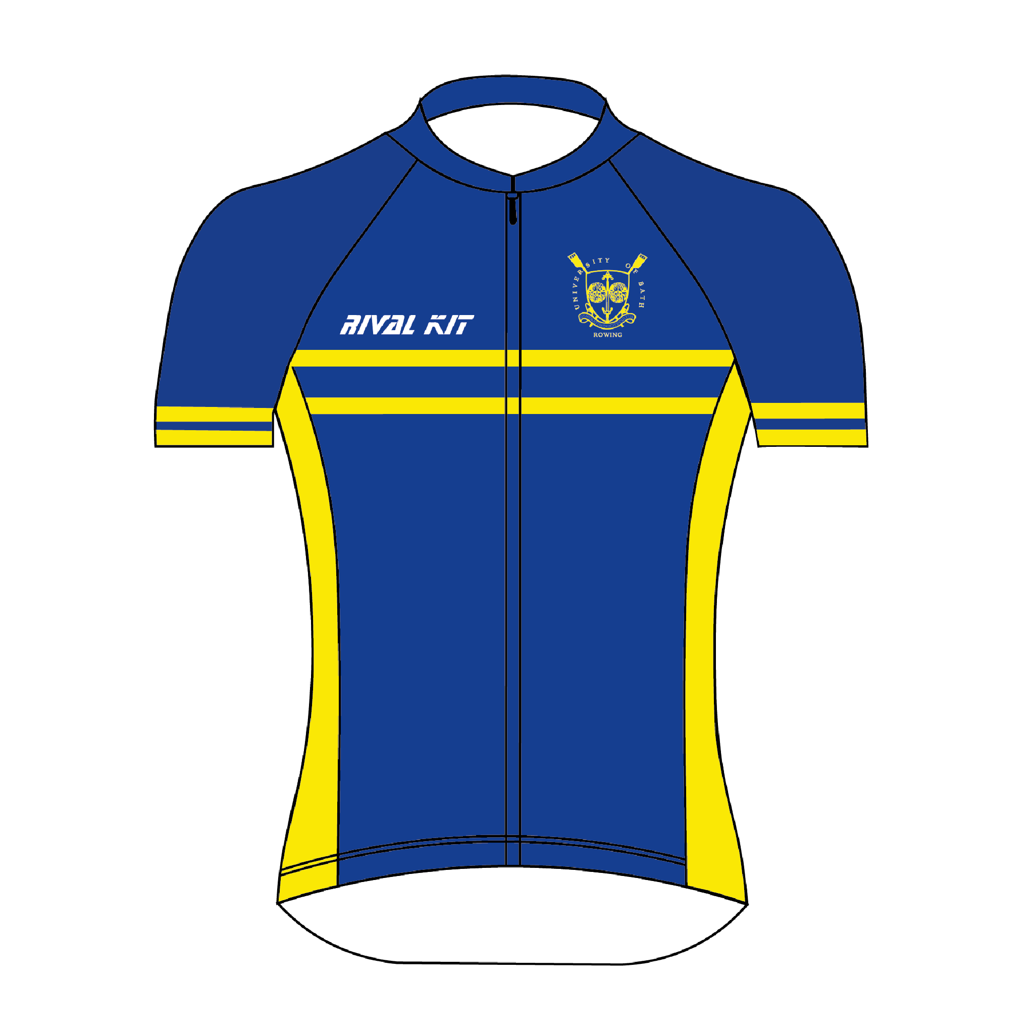 University of Bath Boat Club Crew Bath Short Sleeve Cycling jersey