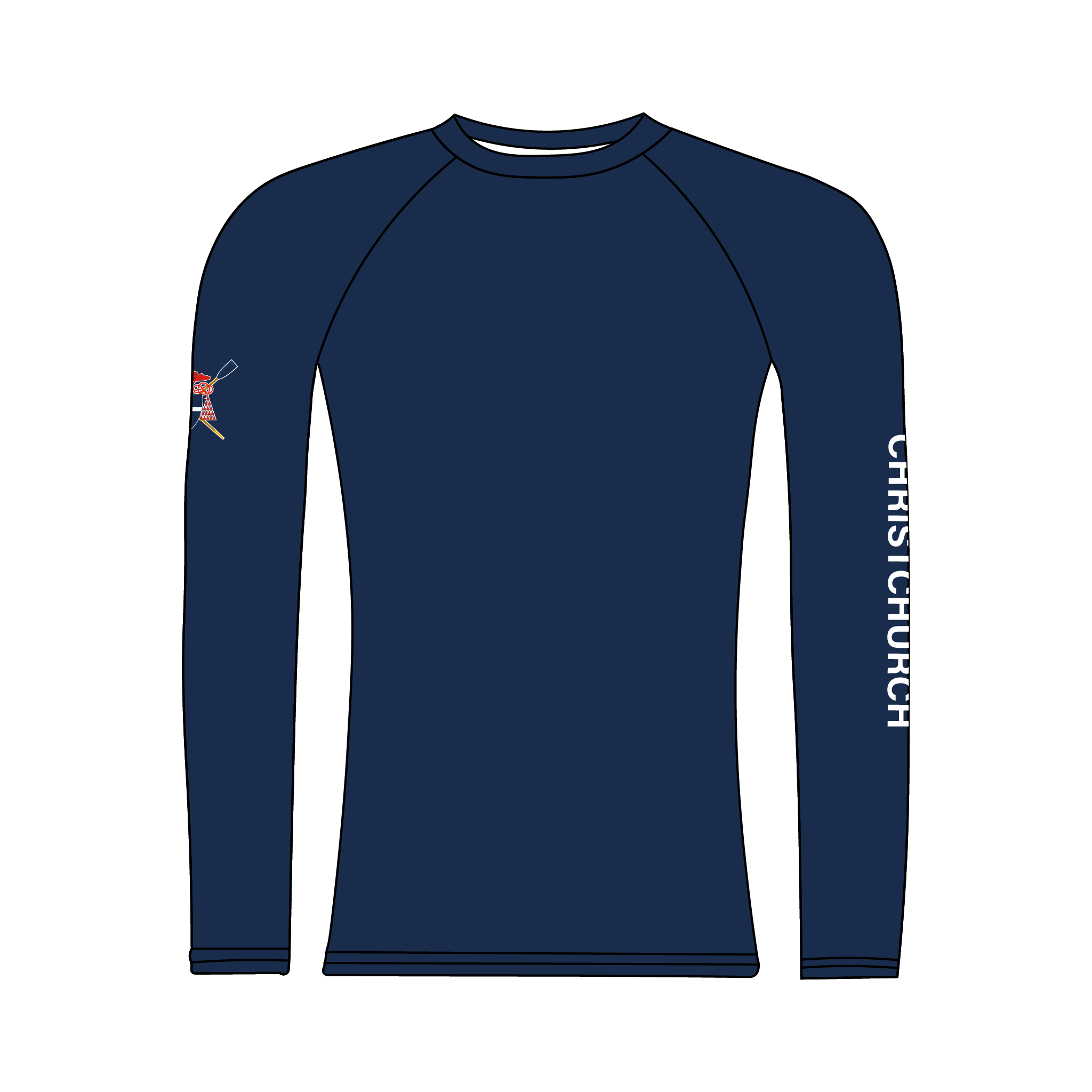 Christ Church Boat Club Long Sleeve Base Layer