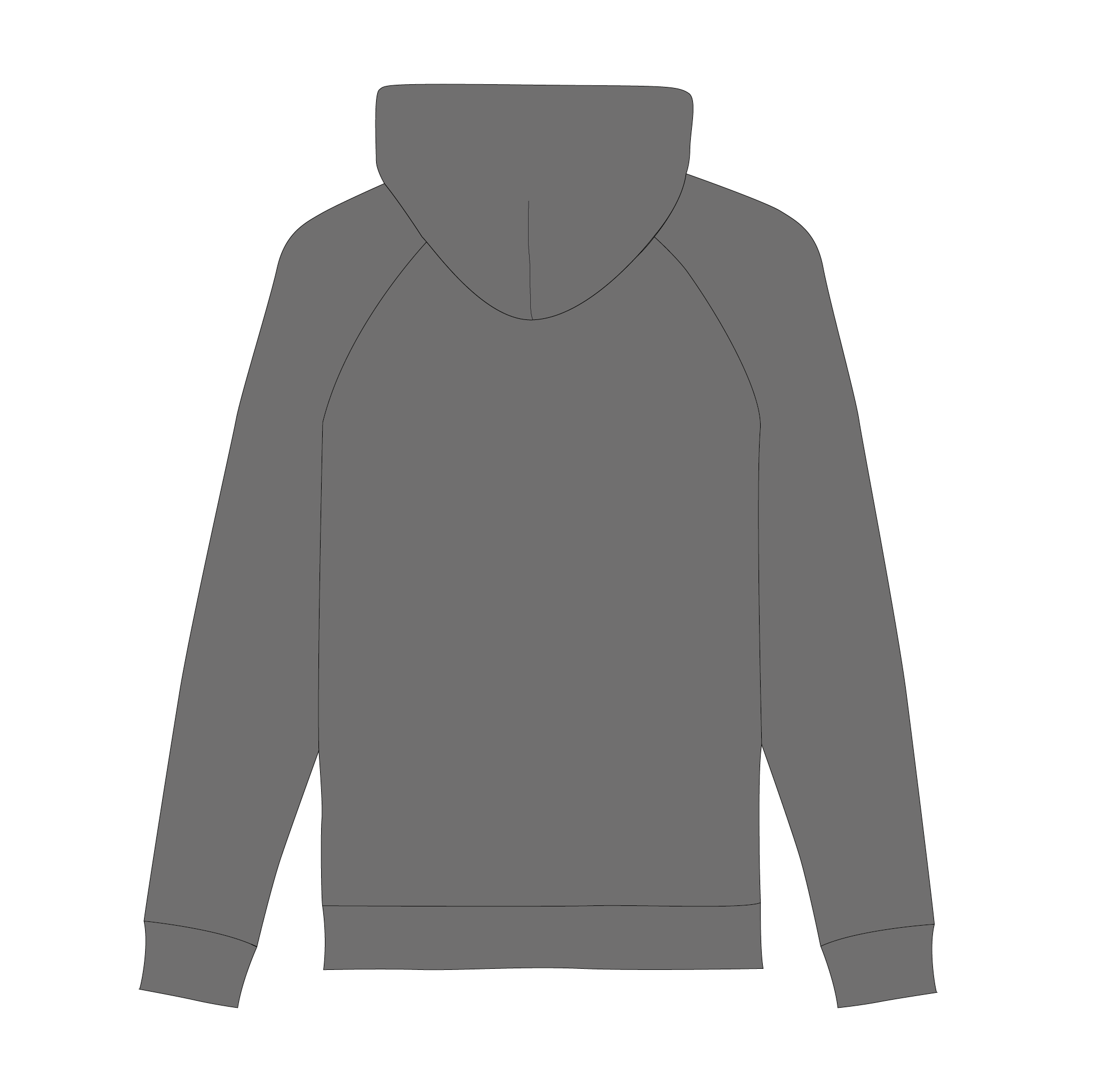 Portelthen & District Pipe Band Grey Hoodie
