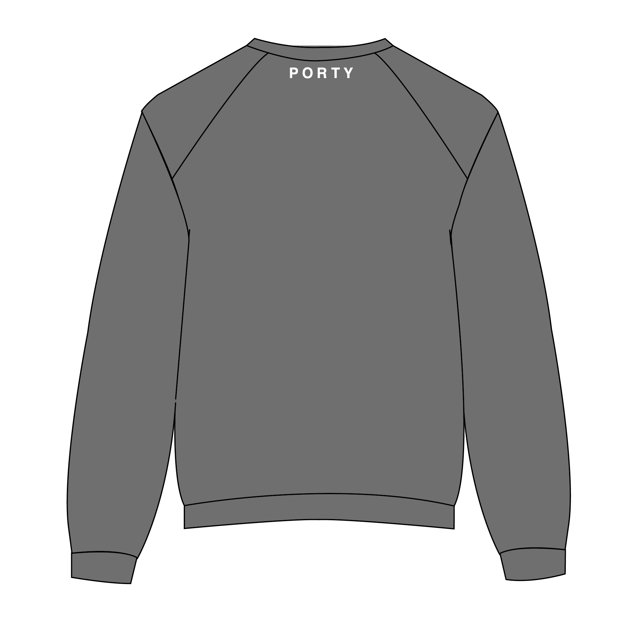 Portelthen & District Pipe Band Grey Sweatshirt