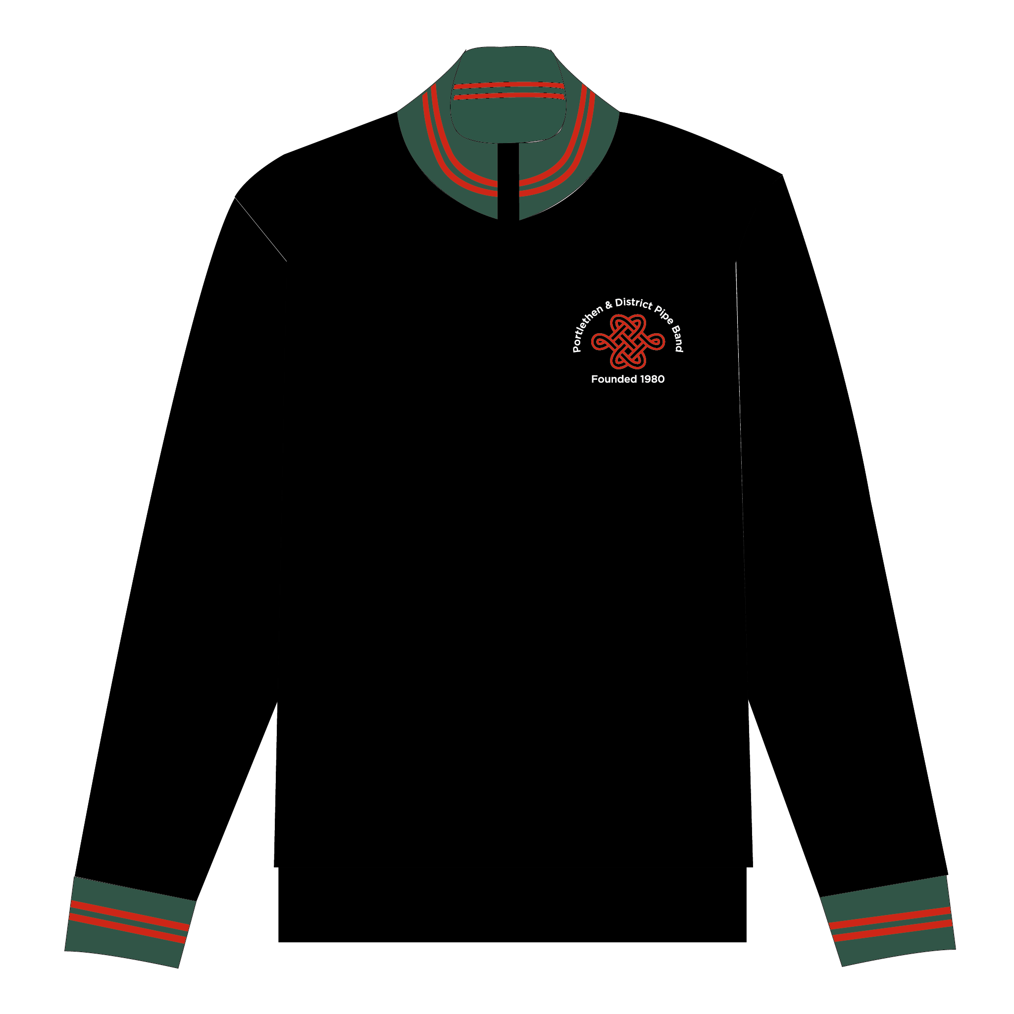 Portelthen & District Pipe Band Q-zip