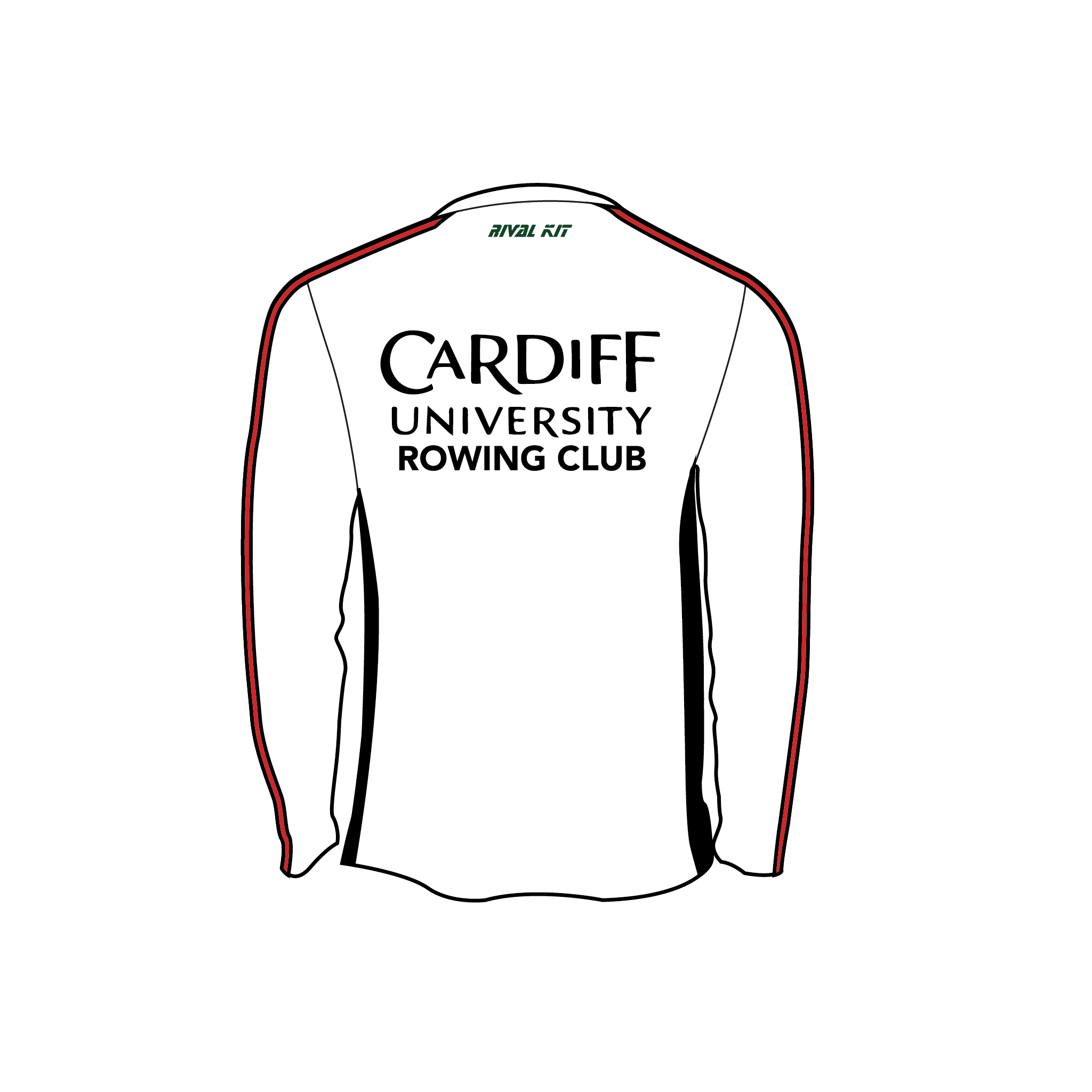 Cardiff University Rowing Club Bespoke Long Sleeve Gym T-Shirt