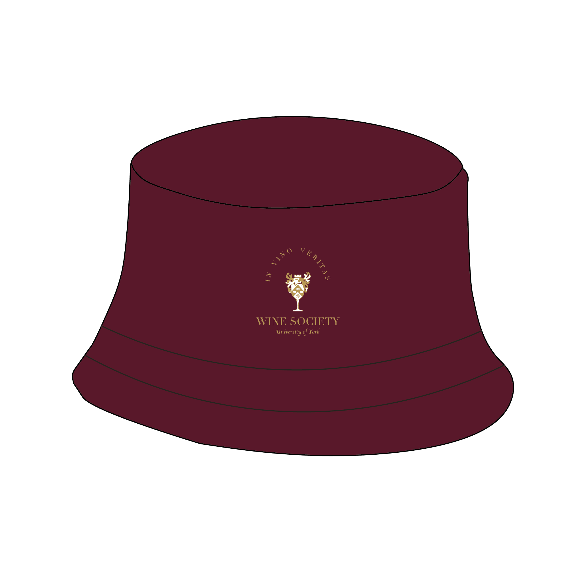 UNIVERSITY OF YORK WINE APPRECIATION SOCIETY Reversible Bucket Hat