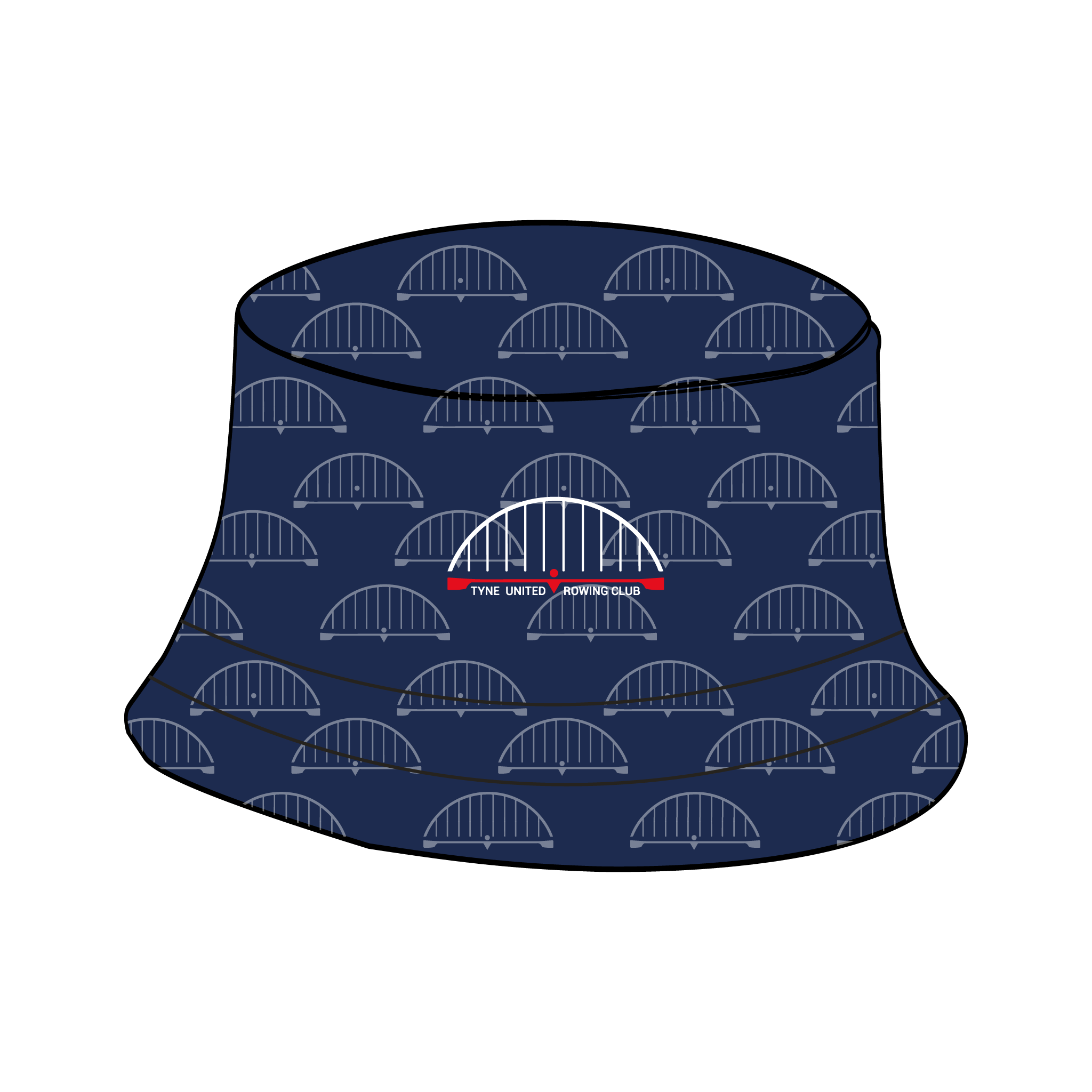 Tyne United RC Reversible Bucket Hat