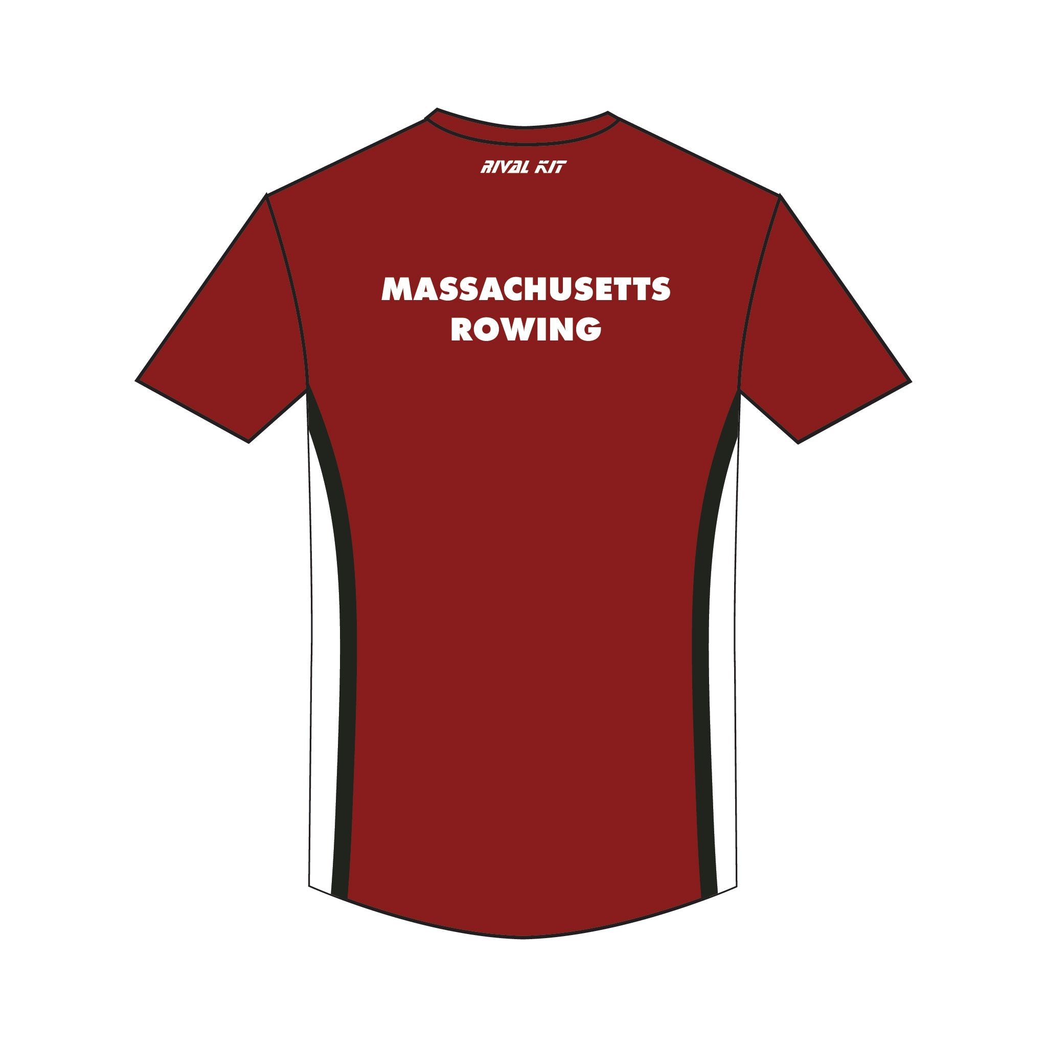 University of Massachusetts Men’s Rowing Bespoke Gym T-Shirt 1