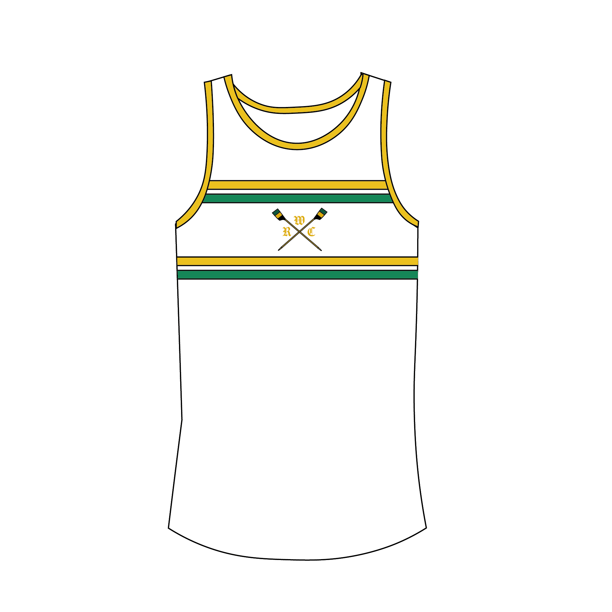 Walbrook RC White Training Gym Vest
