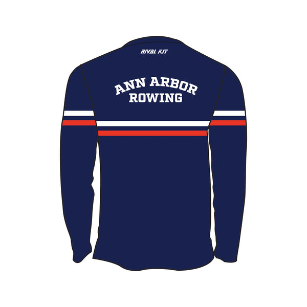 Ann Arbor Rowing Club Bespoke Long Sleeve Gym T-Shirt 2