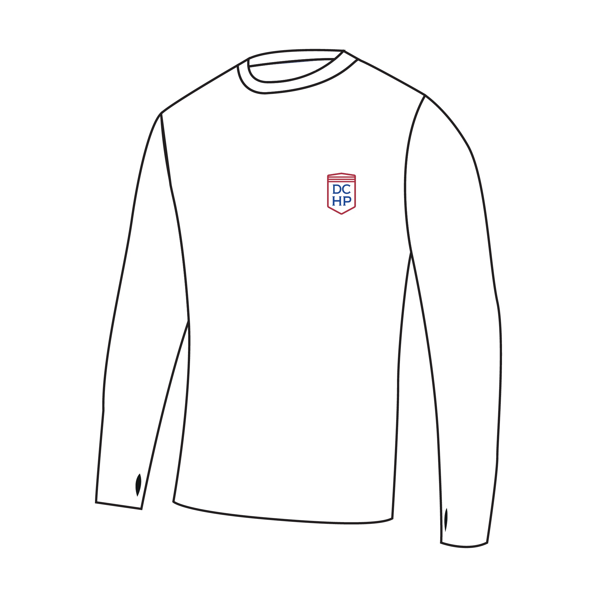 DC High Performance Rowing Bespoke Long Sleeve Gym T-Shirt 2