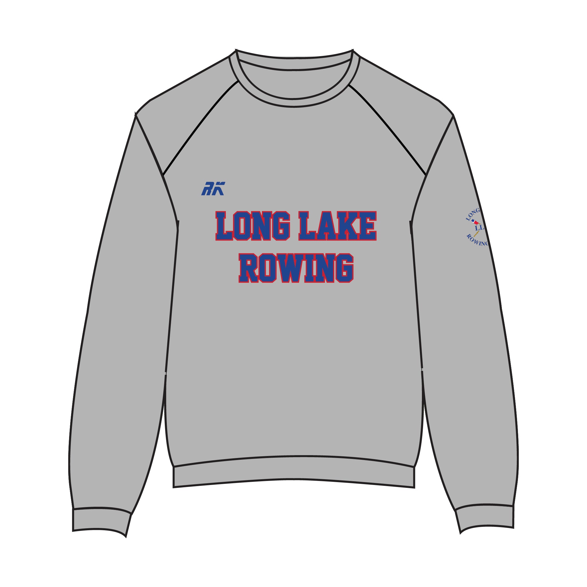 Long Lake Rowing Crew Sweatshirt 1