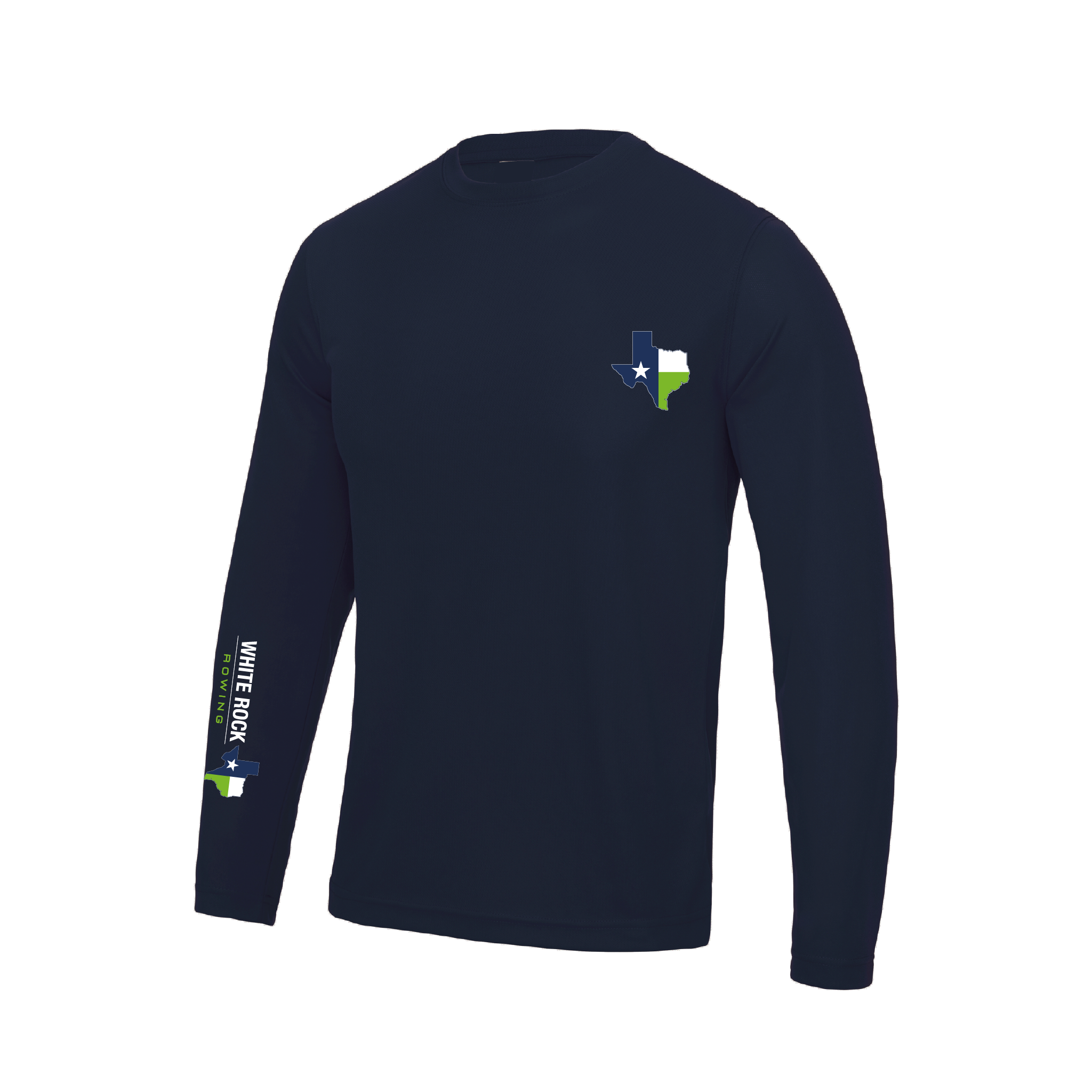White Rock Rowing Long Sleeve Gym T-Shirt