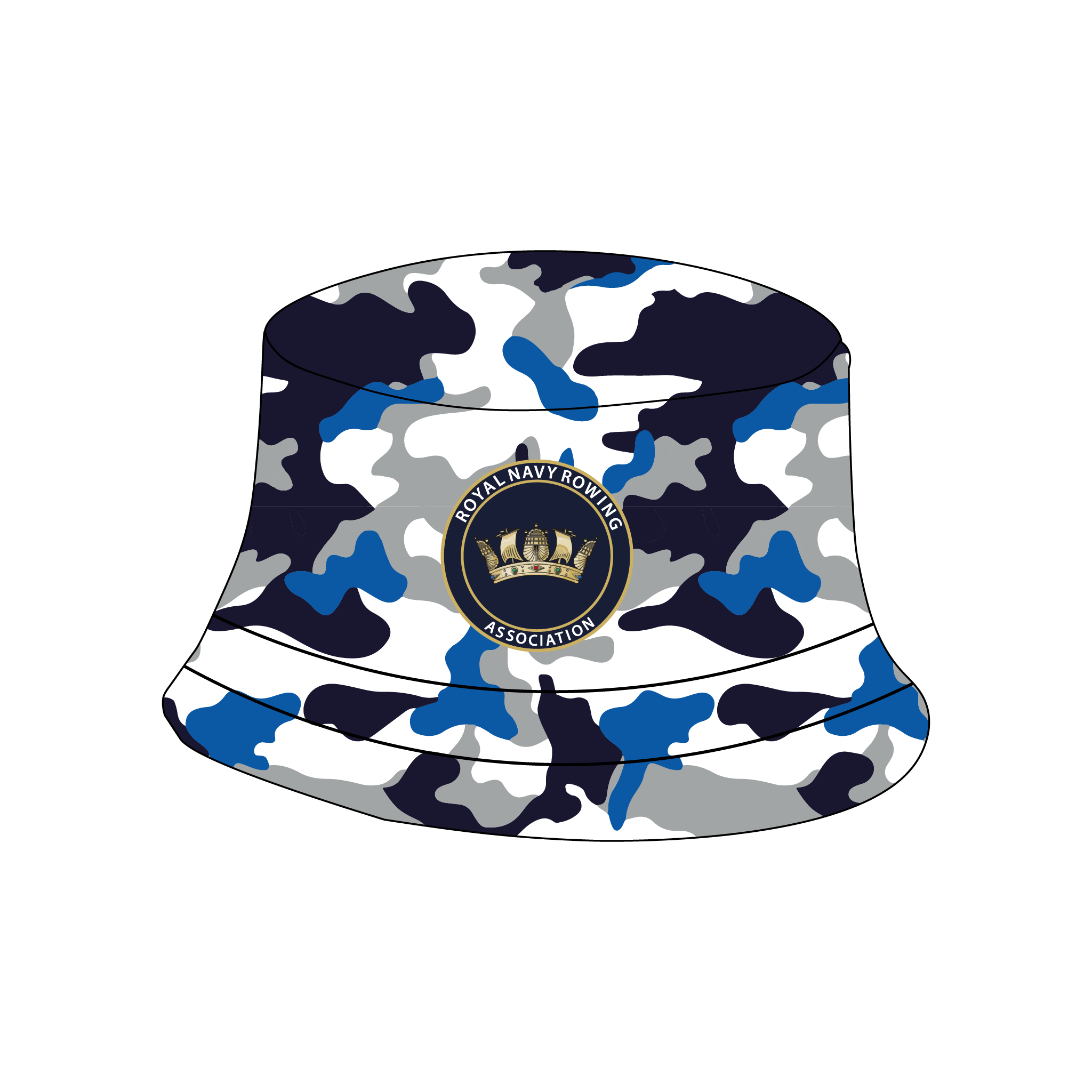 Royal Navy Rowing Association Reversible Bucket Hat