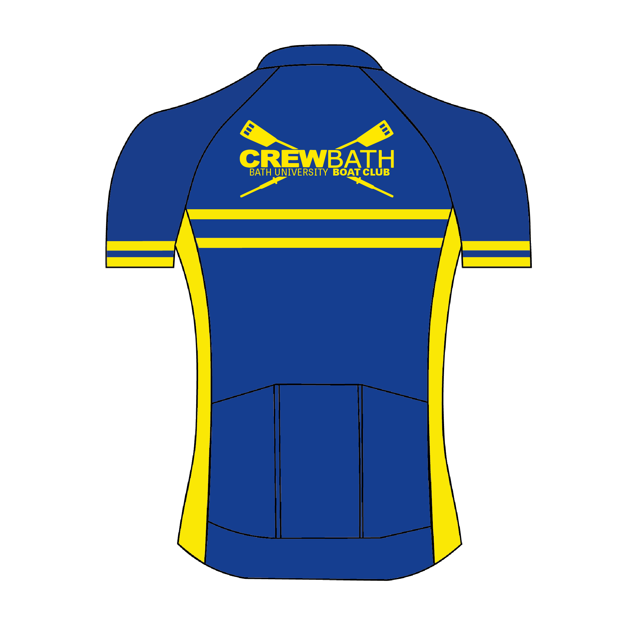 University of Bath Boat Club Crew Bath Short Sleeve Cycling jersey