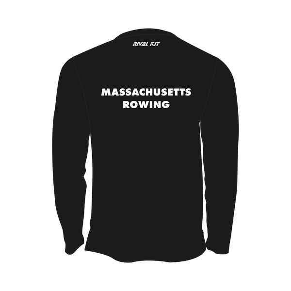 University of Massachusetts Men’s Rowing Bespoke Long Sleeve Gym T-Shirt 2
