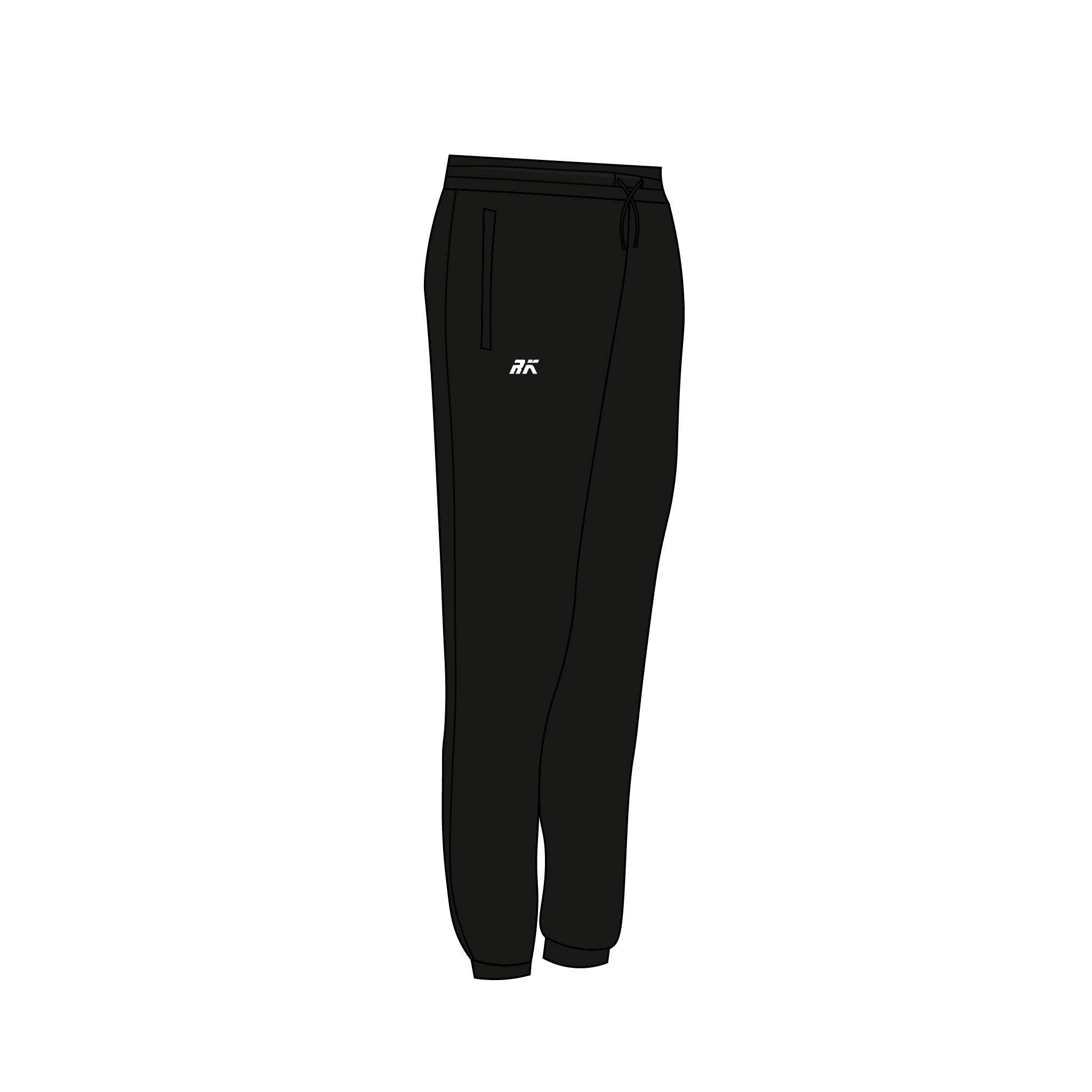 Cardiff University Rowing Club Black Bespoke Joggies