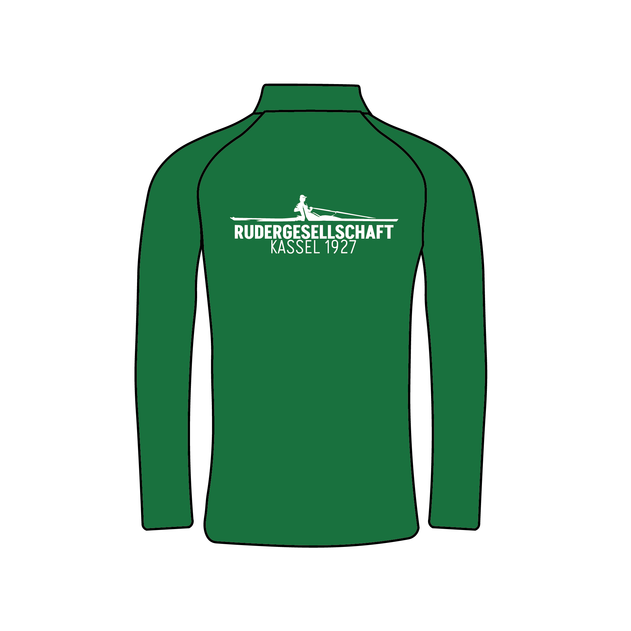 Rudergesellschaft Kassel 1927 Bespoke Green Q-Zip