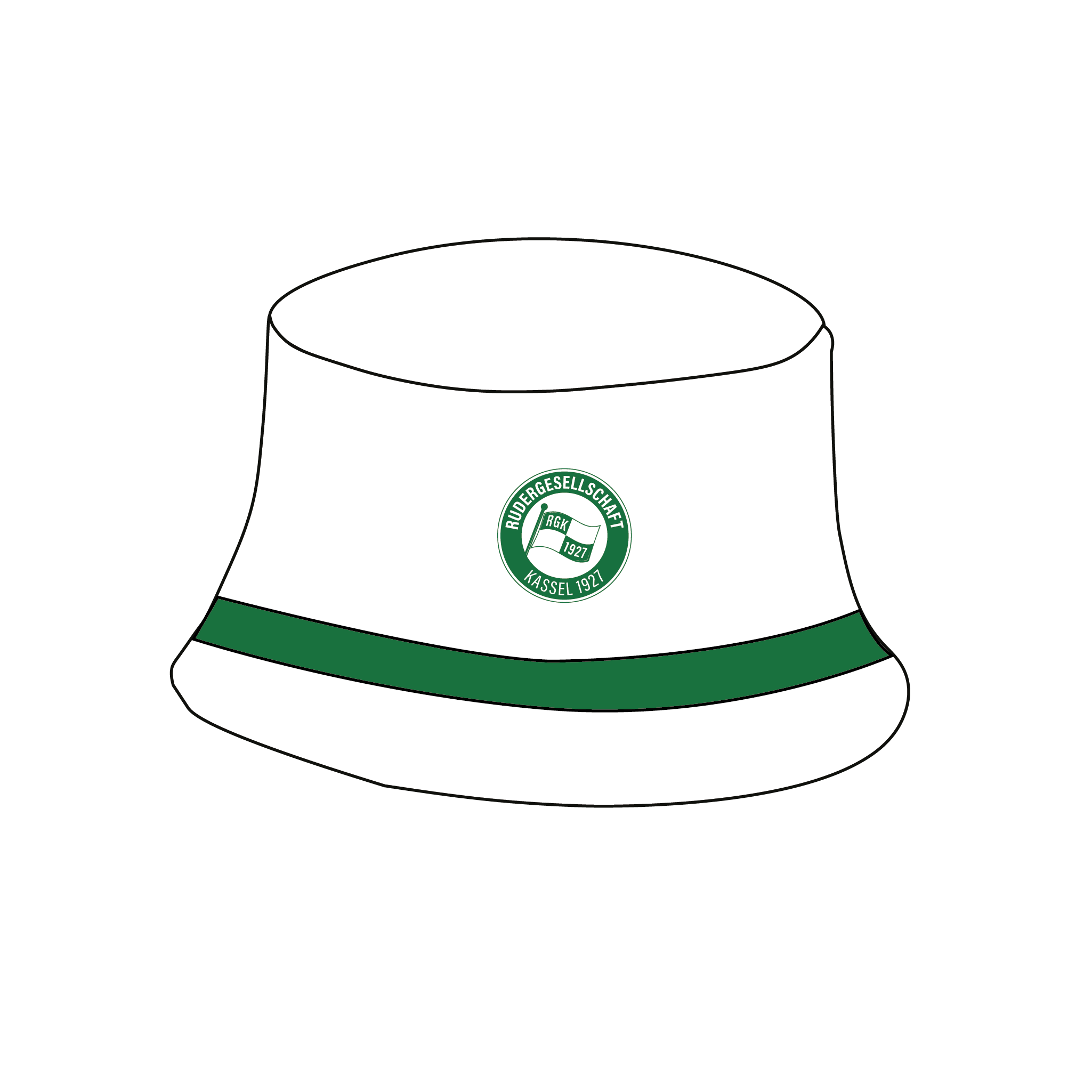 Rudergesellschaft Kassel 1927 Reversible Bucket Hat