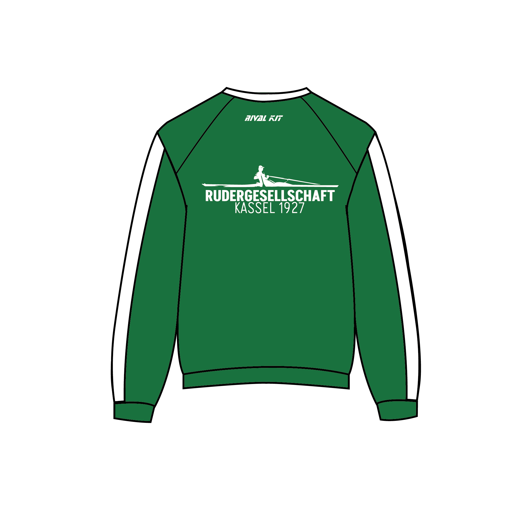 Rudergesellschaft Kassel 1927 Striped Sweatshirt