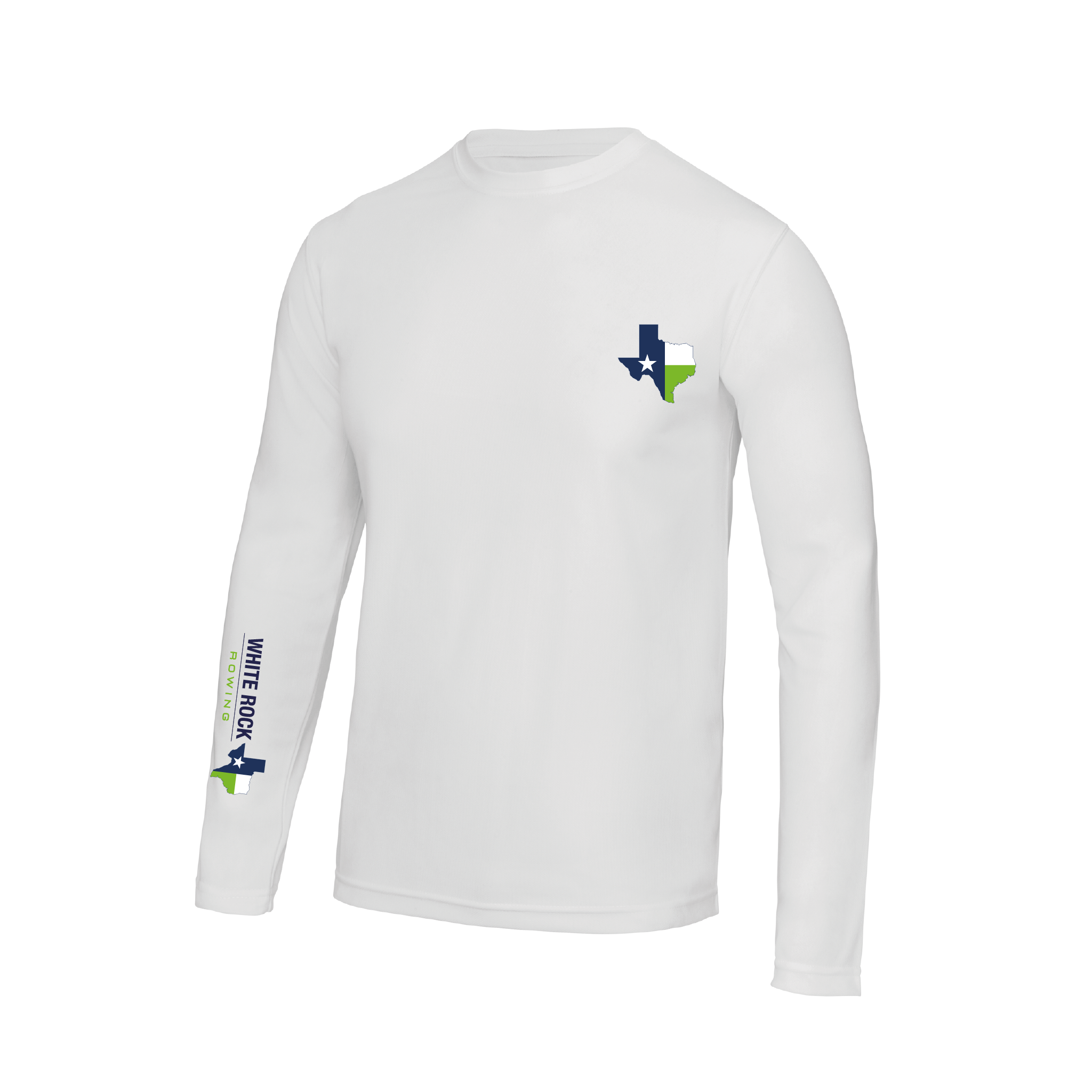 White Rock Rowing Long Sleeve Gym T-Shirt