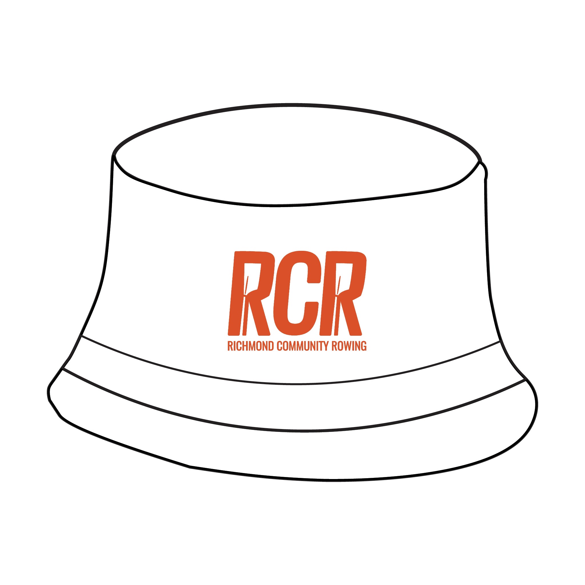 Richmond Community Rowing Reversible Bucket Hat