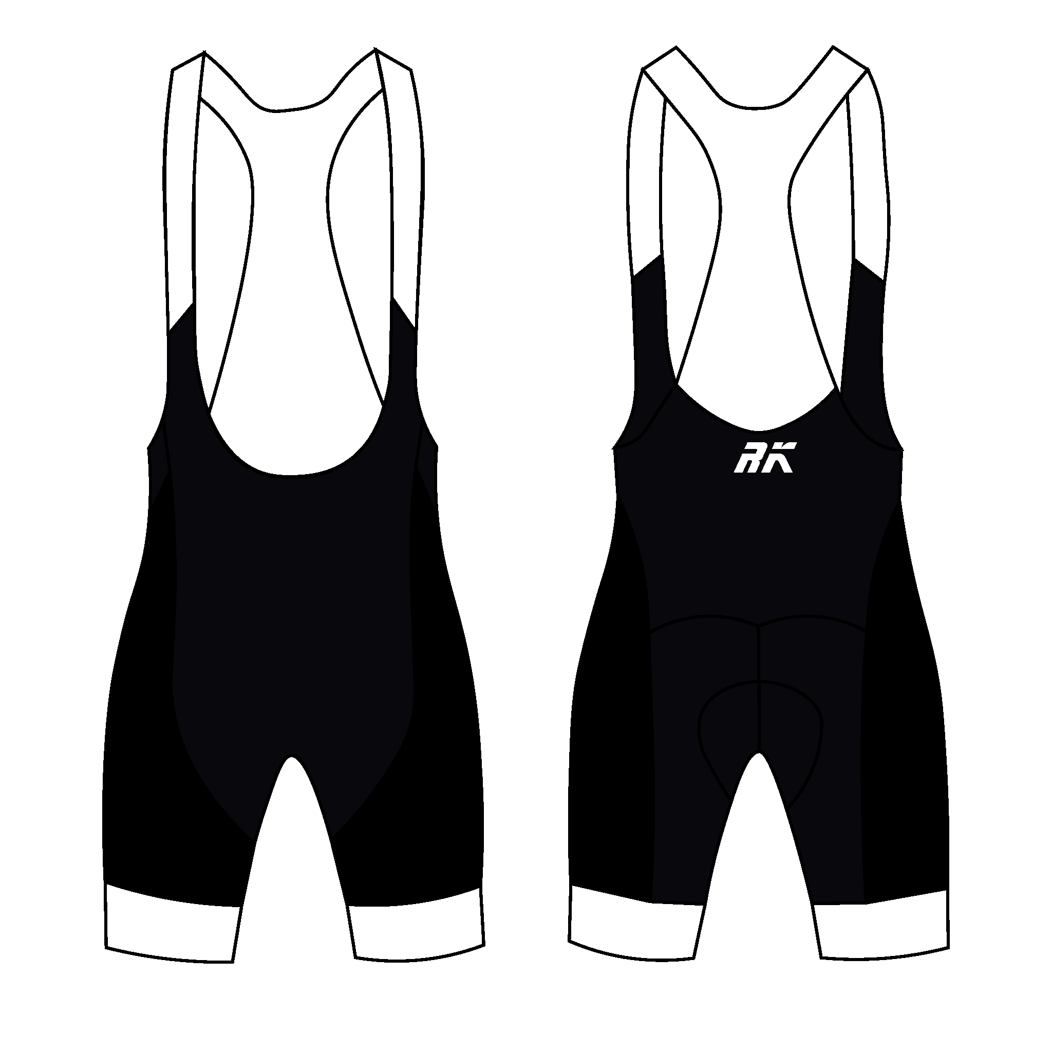 Trinity Hall Boat Club Cycling bib shorts